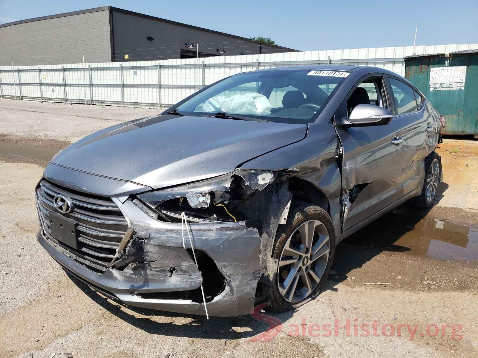 KMHD84LFXHU148710 2017 HYUNDAI ELANTRA