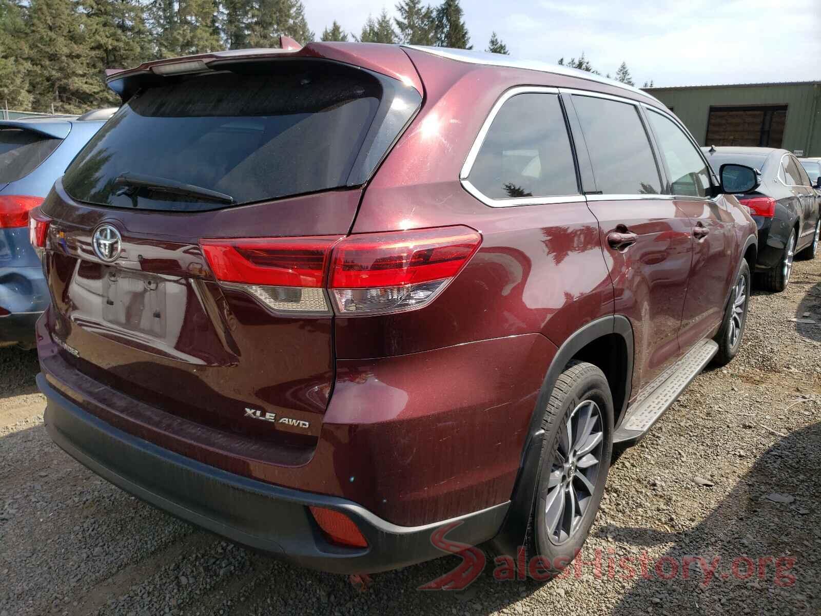 5TDJZRFH7HS437885 2017 TOYOTA HIGHLANDER