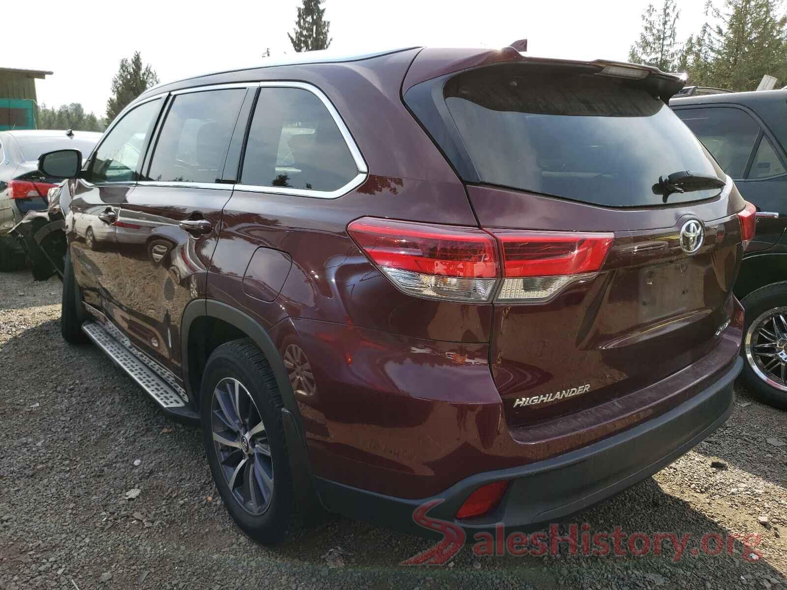 5TDJZRFH7HS437885 2017 TOYOTA HIGHLANDER