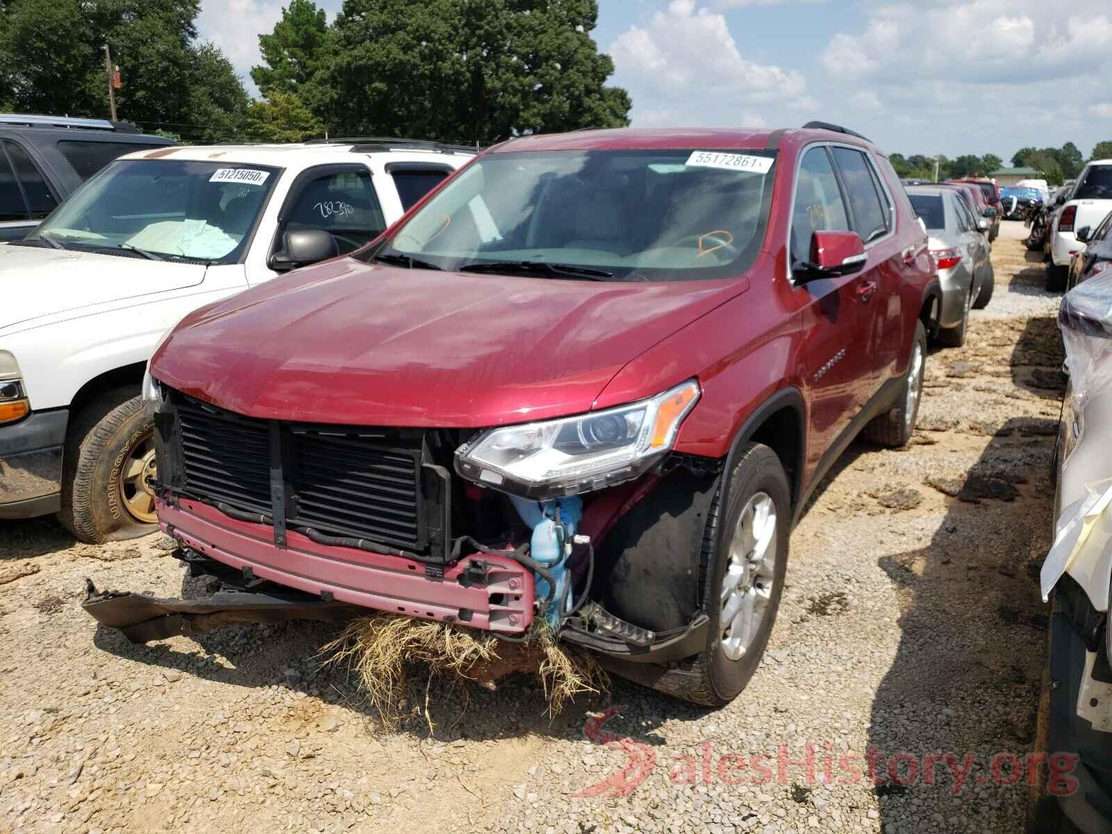 1GNERHKW1KJ184106 2019 CHEVROLET TRAVERSE