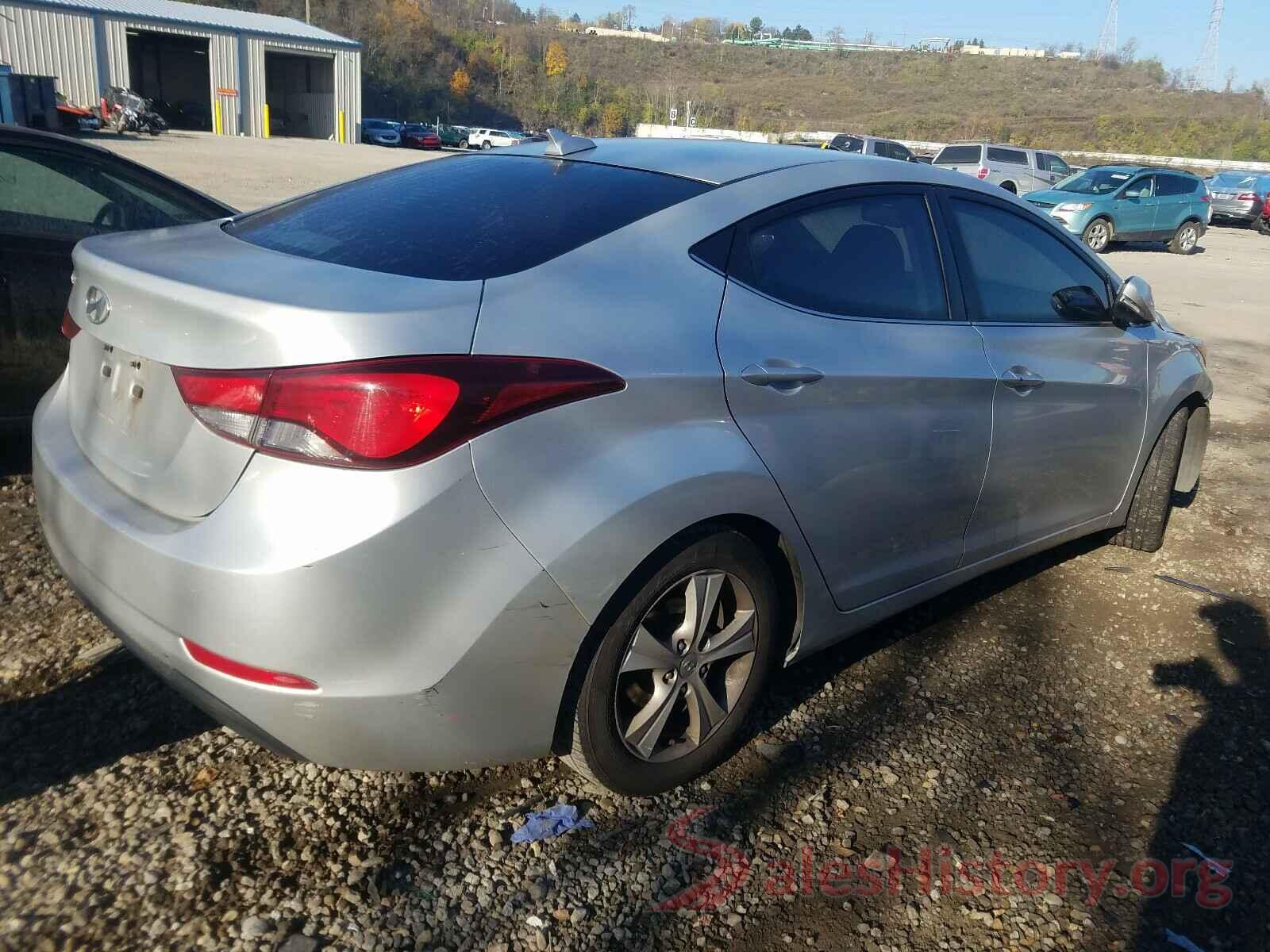 KMHDH4AE7GU585881 2016 HYUNDAI ELANTRA