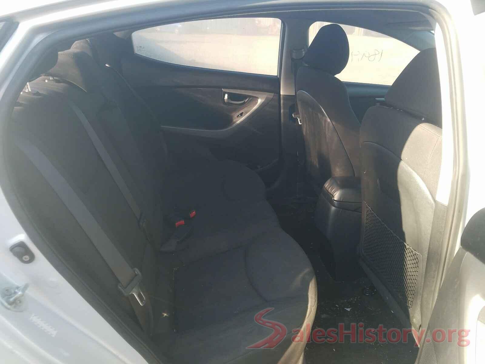 KMHDH4AE7GU585881 2016 HYUNDAI ELANTRA