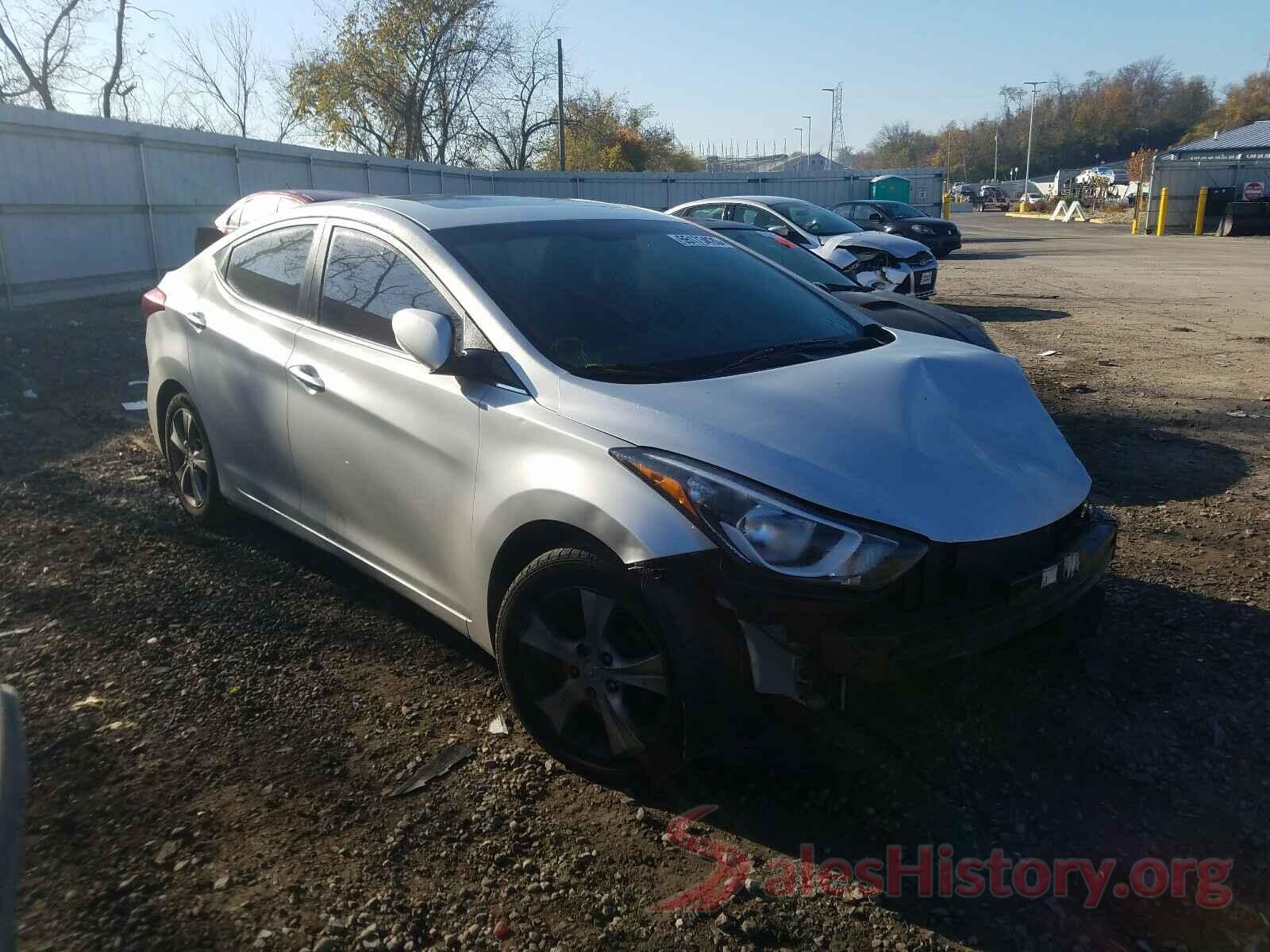 KMHDH4AE7GU585881 2016 HYUNDAI ELANTRA