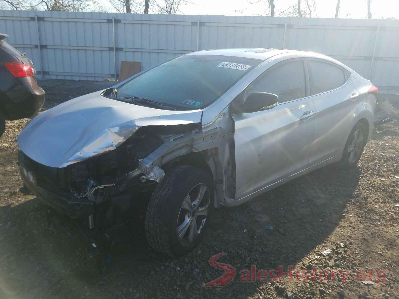 KMHDH4AE7GU585881 2016 HYUNDAI ELANTRA