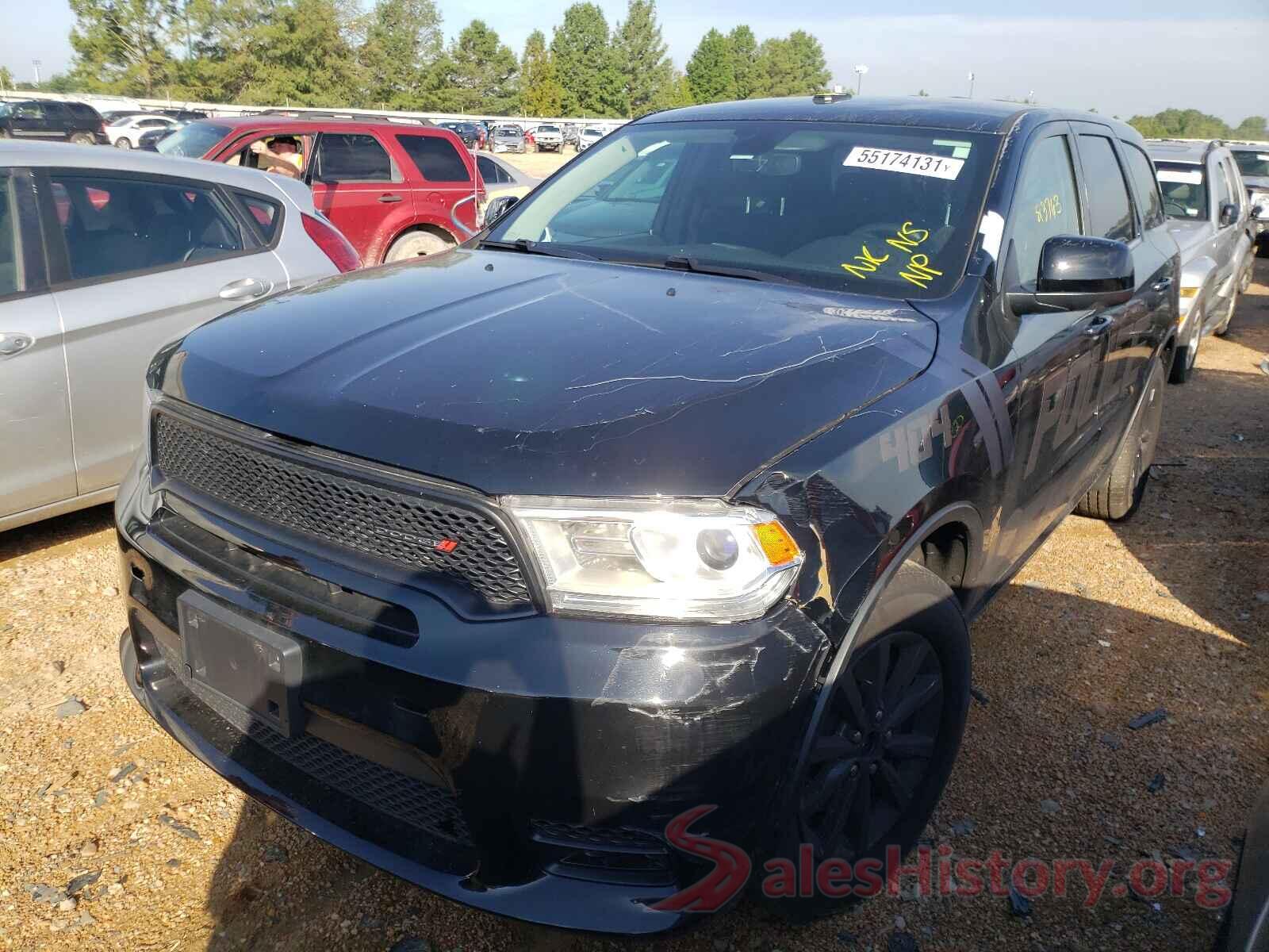 1C4SDJFTXKC803484 2019 DODGE DURANGO