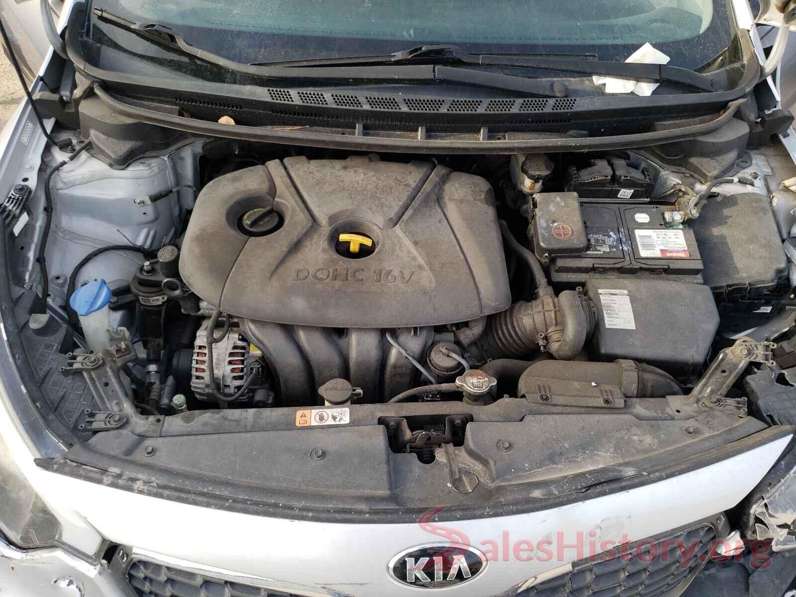 KNAFK4A61G5564474 2016 KIA FORTE