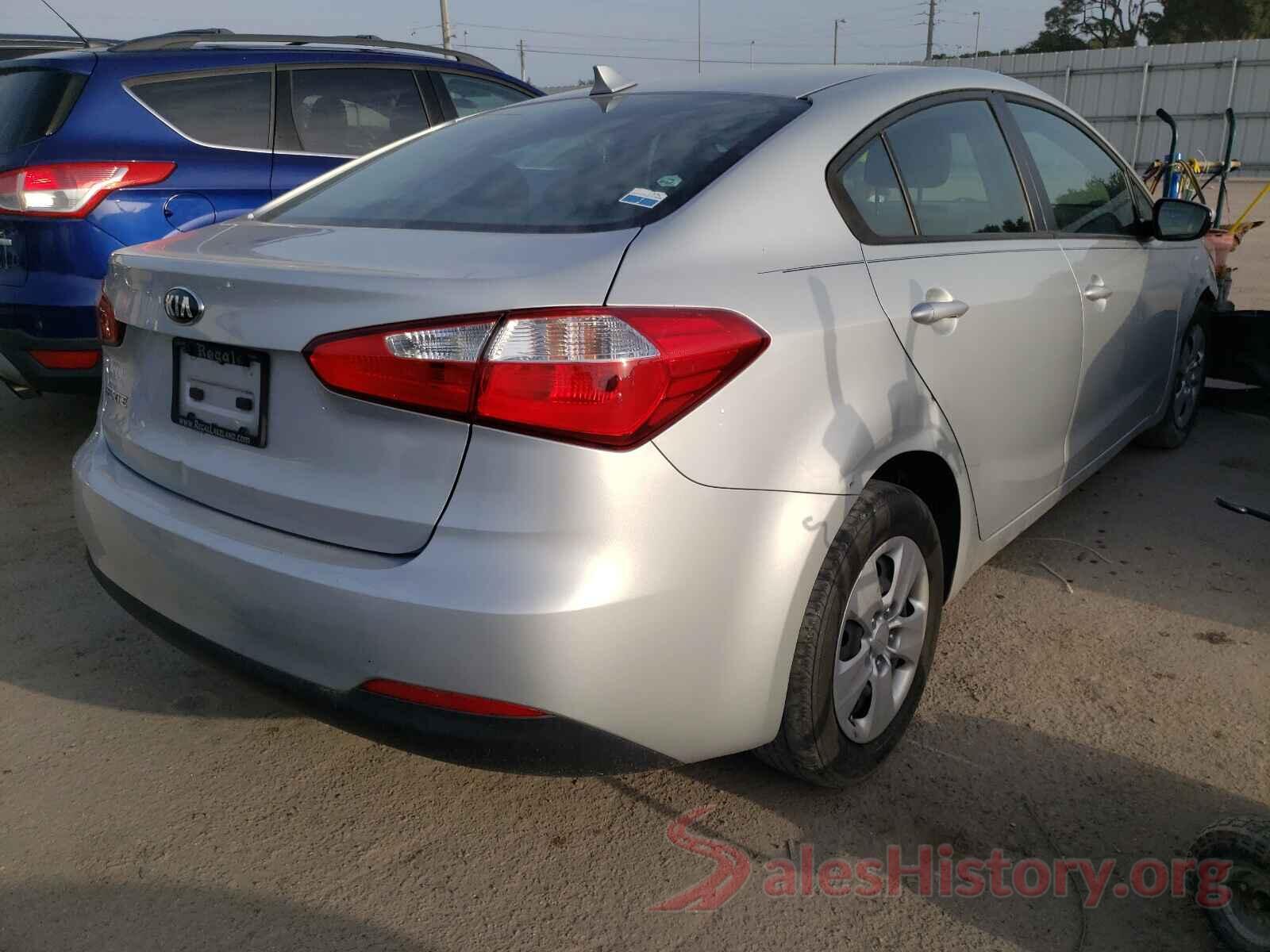 KNAFK4A61G5564474 2016 KIA FORTE