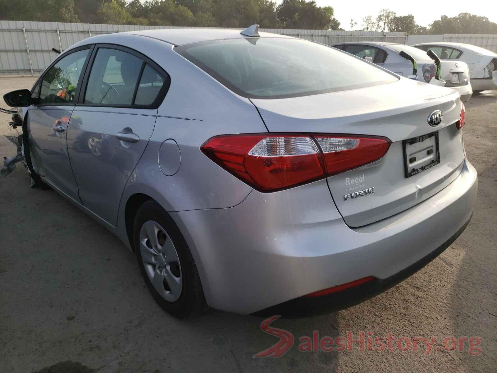 KNAFK4A61G5564474 2016 KIA FORTE