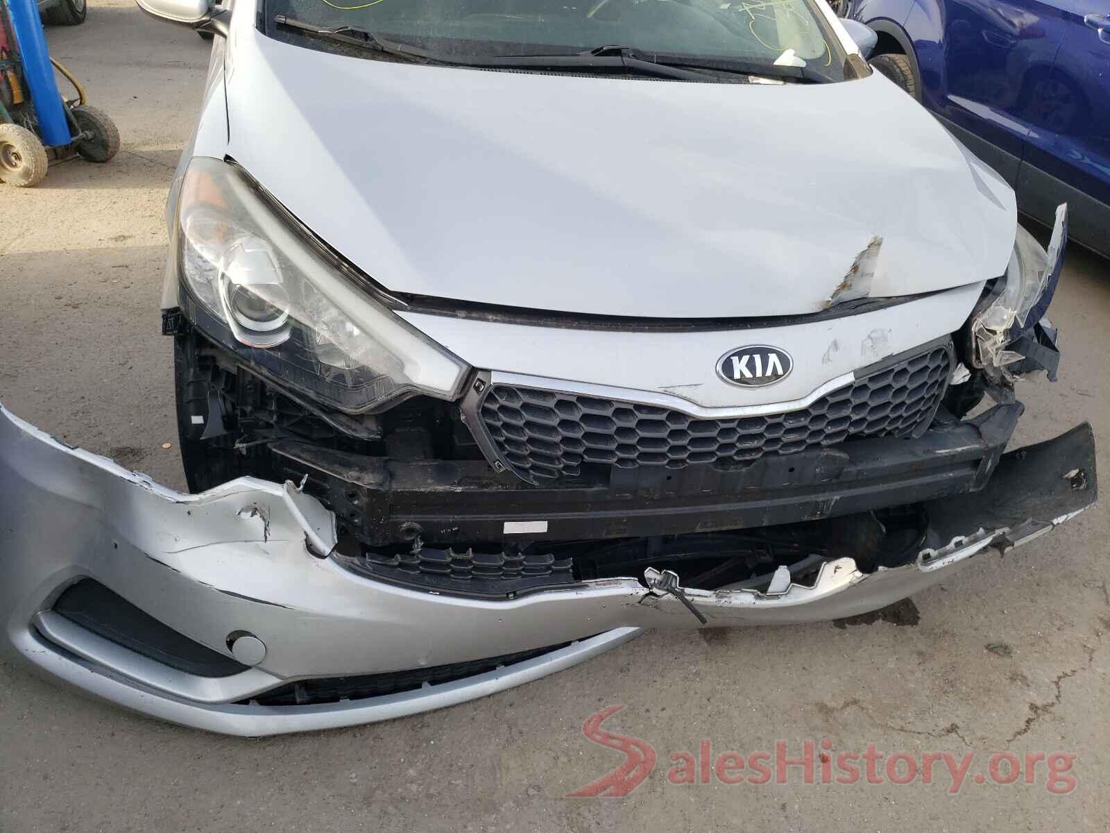 KNAFK4A61G5564474 2016 KIA FORTE