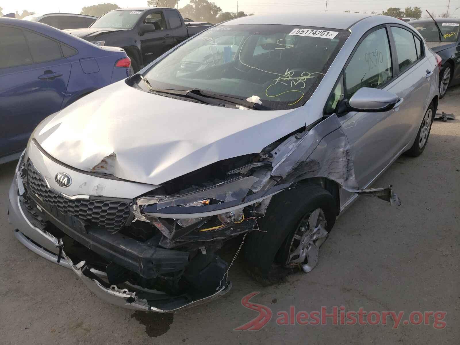 KNAFK4A61G5564474 2016 KIA FORTE