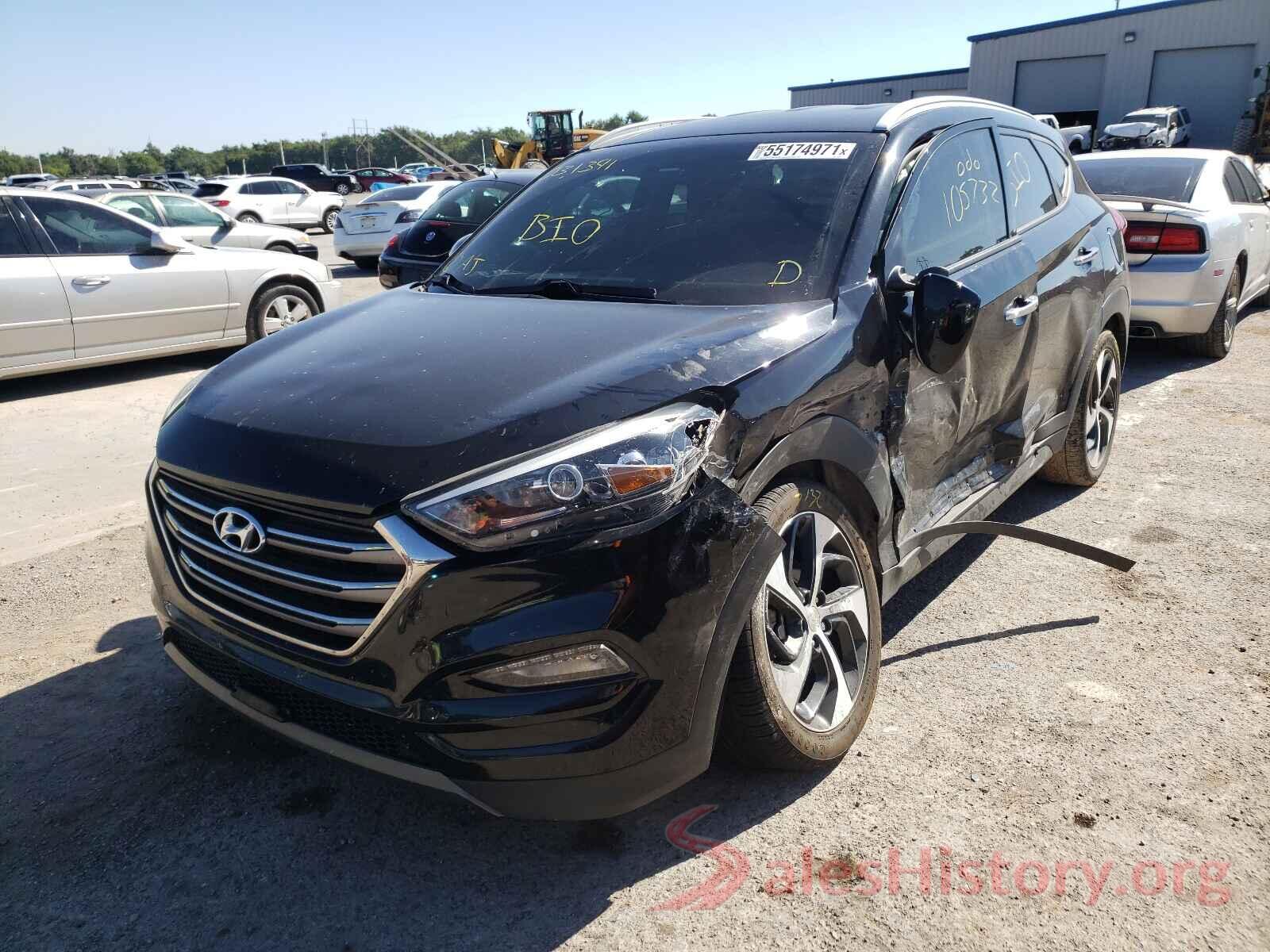 KM8J33A22GU031391 2016 HYUNDAI TUCSON