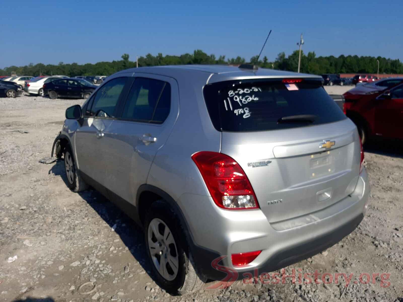 KL7CJKSB1HB087960 2017 CHEVROLET TRAX