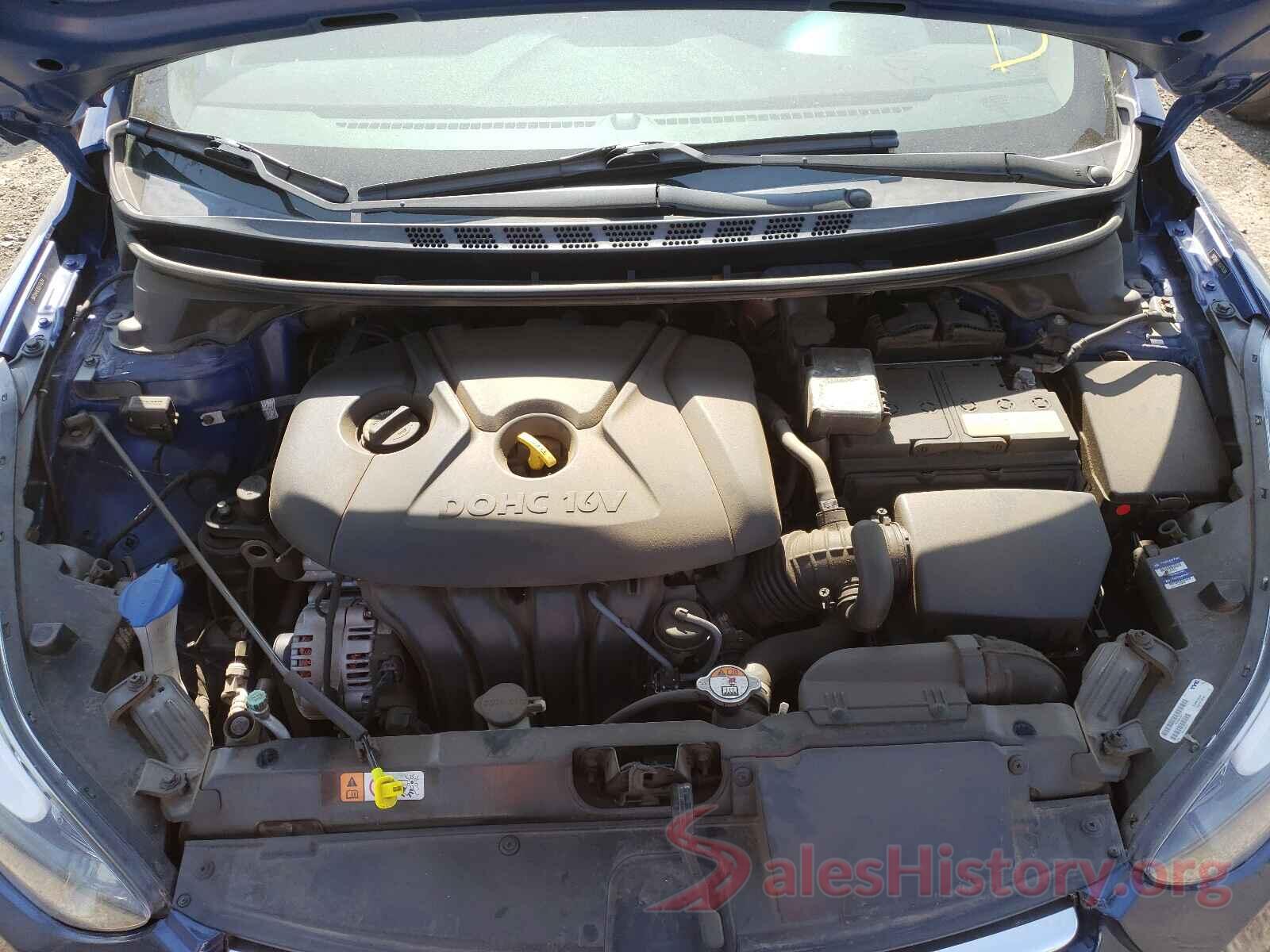 5NPDH4AE8GH776384 2016 HYUNDAI ELANTRA