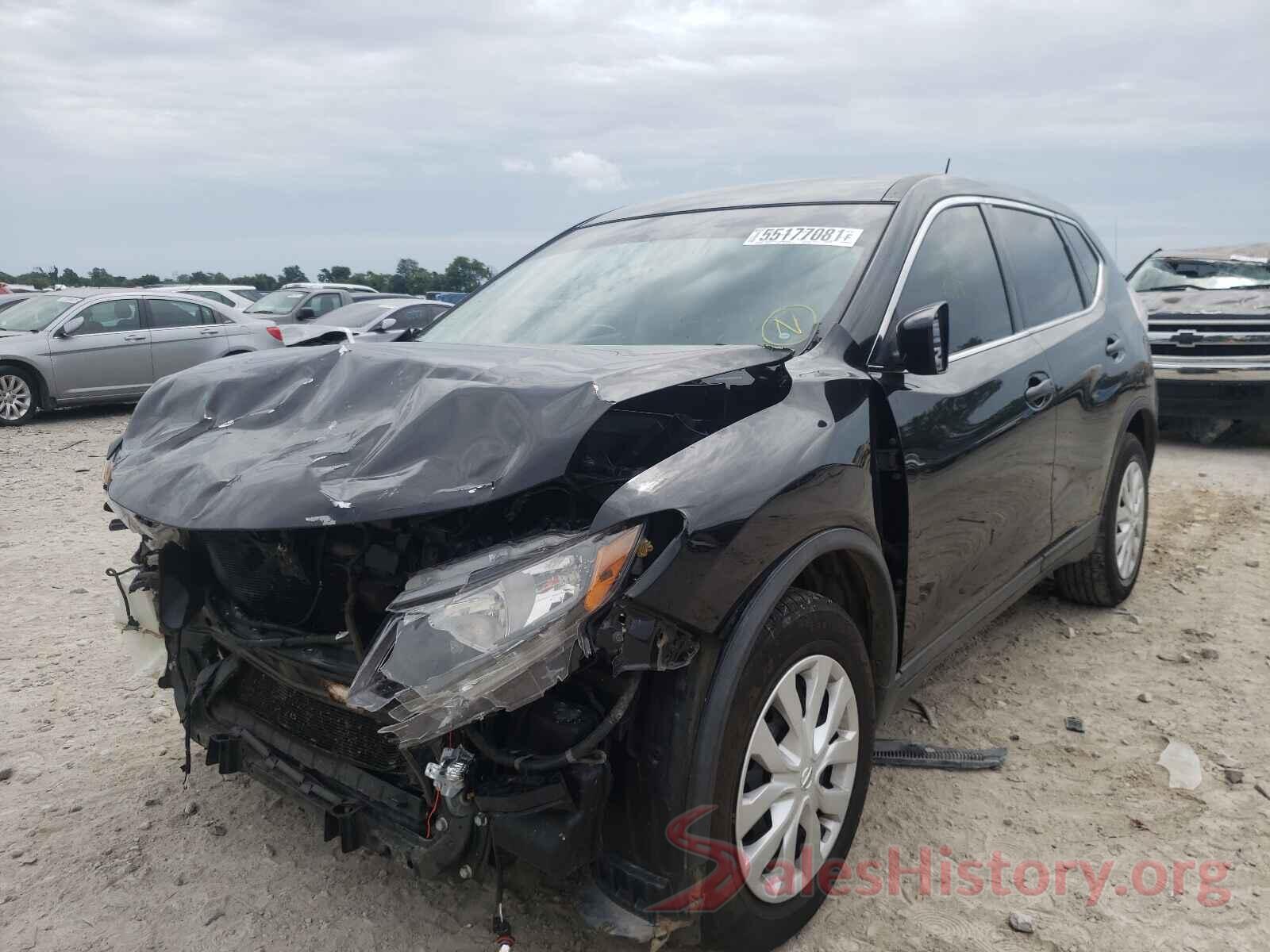 KNMAT2MT8GP610435 2016 NISSAN ROGUE