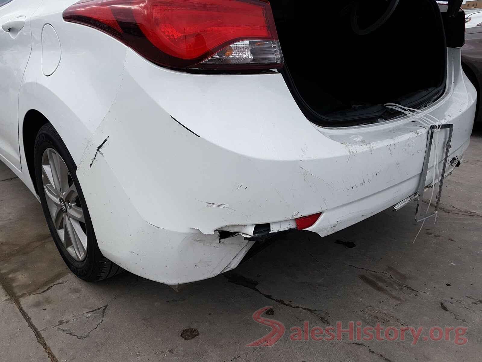 5NPDH4AEXGH725095 2016 HYUNDAI ELANTRA