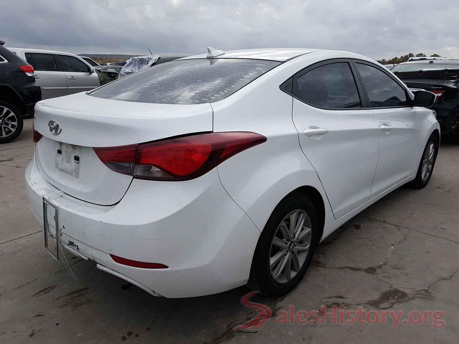 5NPDH4AEXGH725095 2016 HYUNDAI ELANTRA