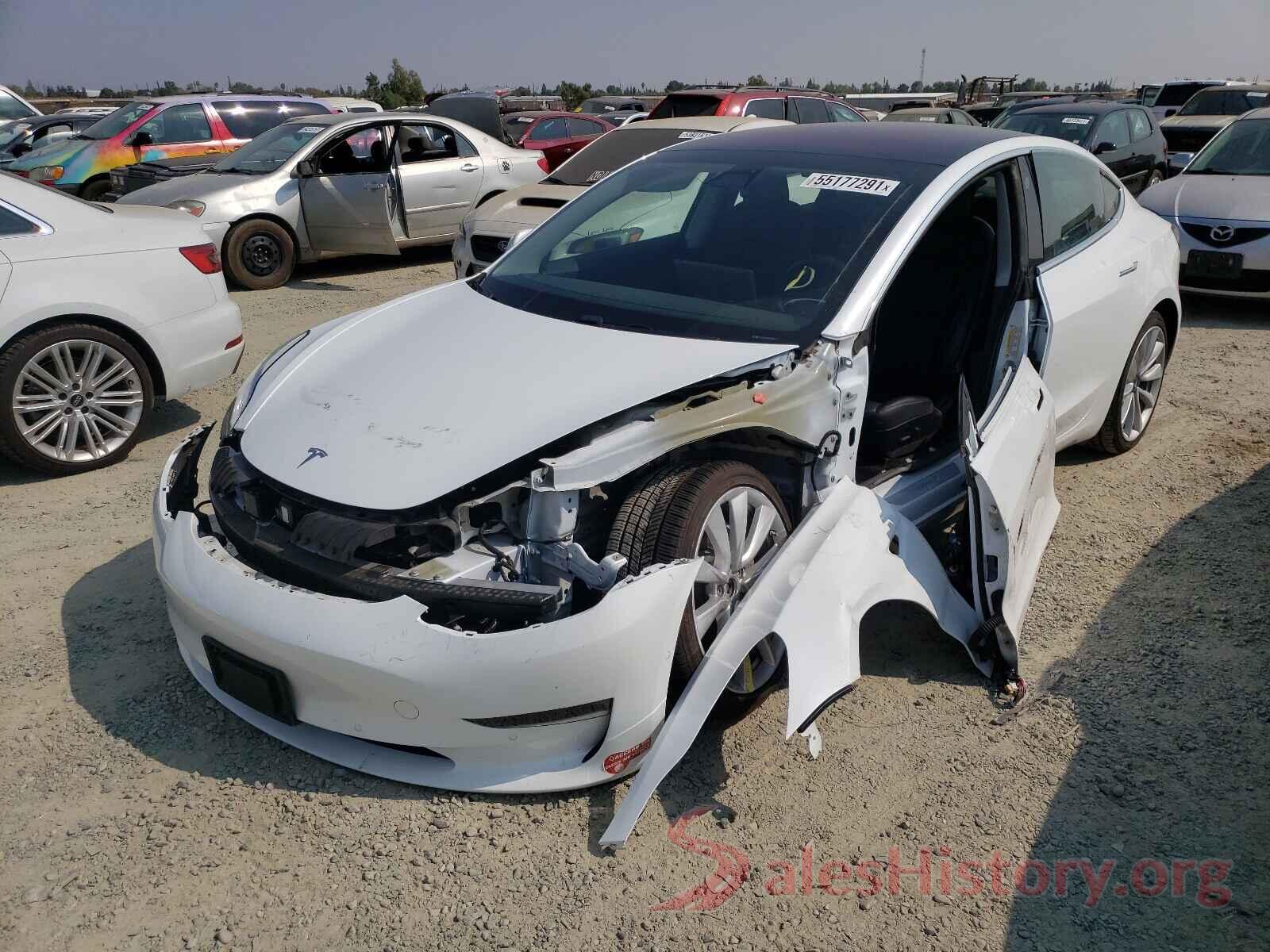 5YJ3E1EB6JF088750 2018 TESLA MODEL 3