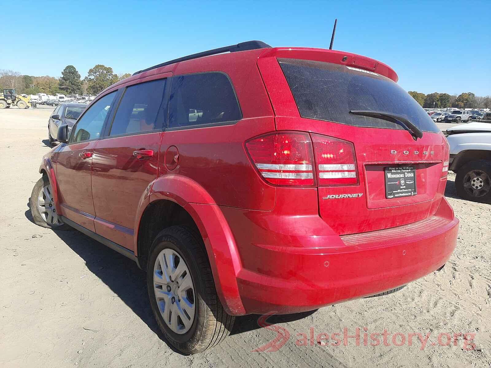 3C4PDCAB6LT267221 2020 DODGE JOURNEY