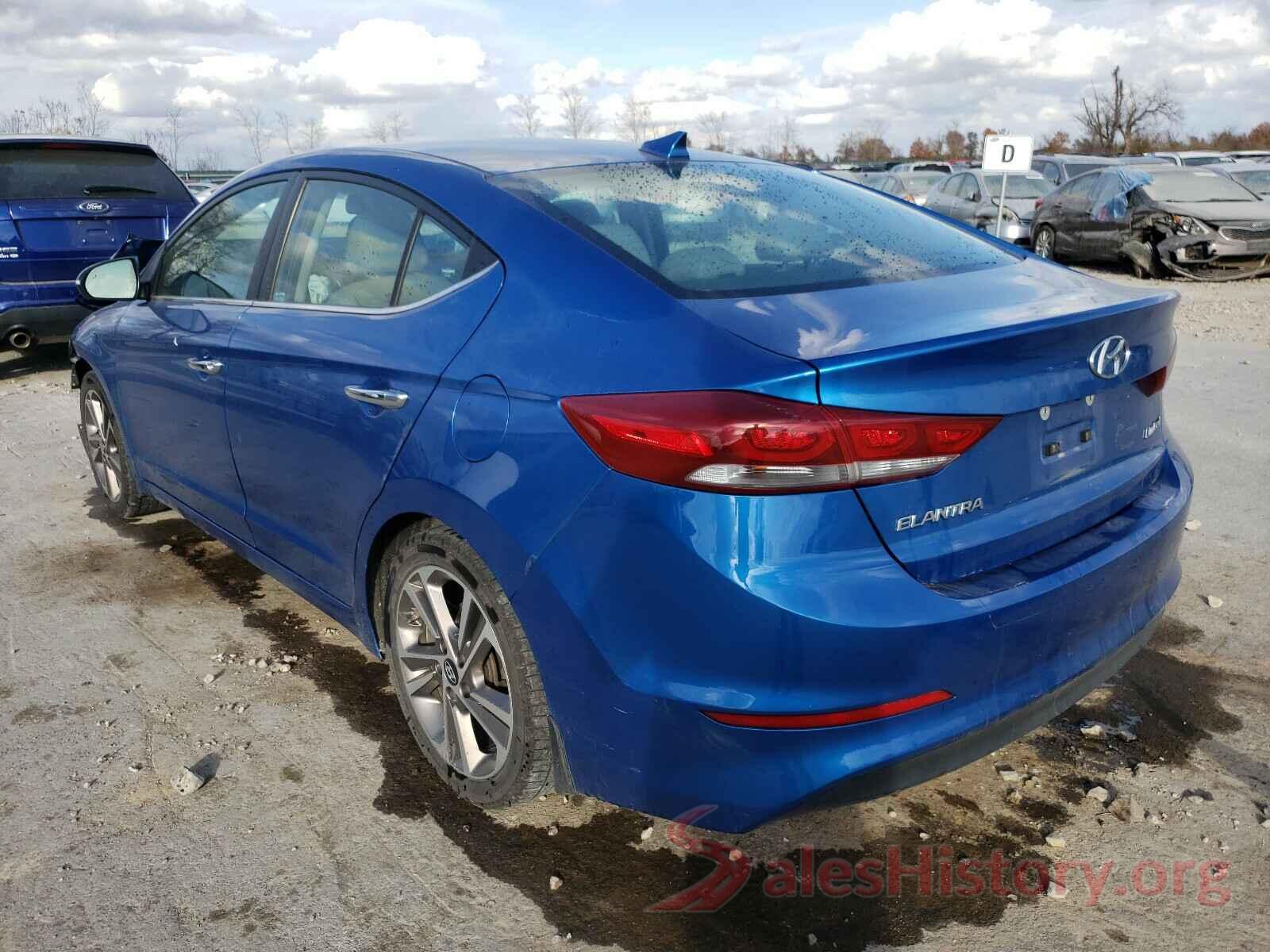 5NPD84LF0HH007286 2017 HYUNDAI ELANTRA