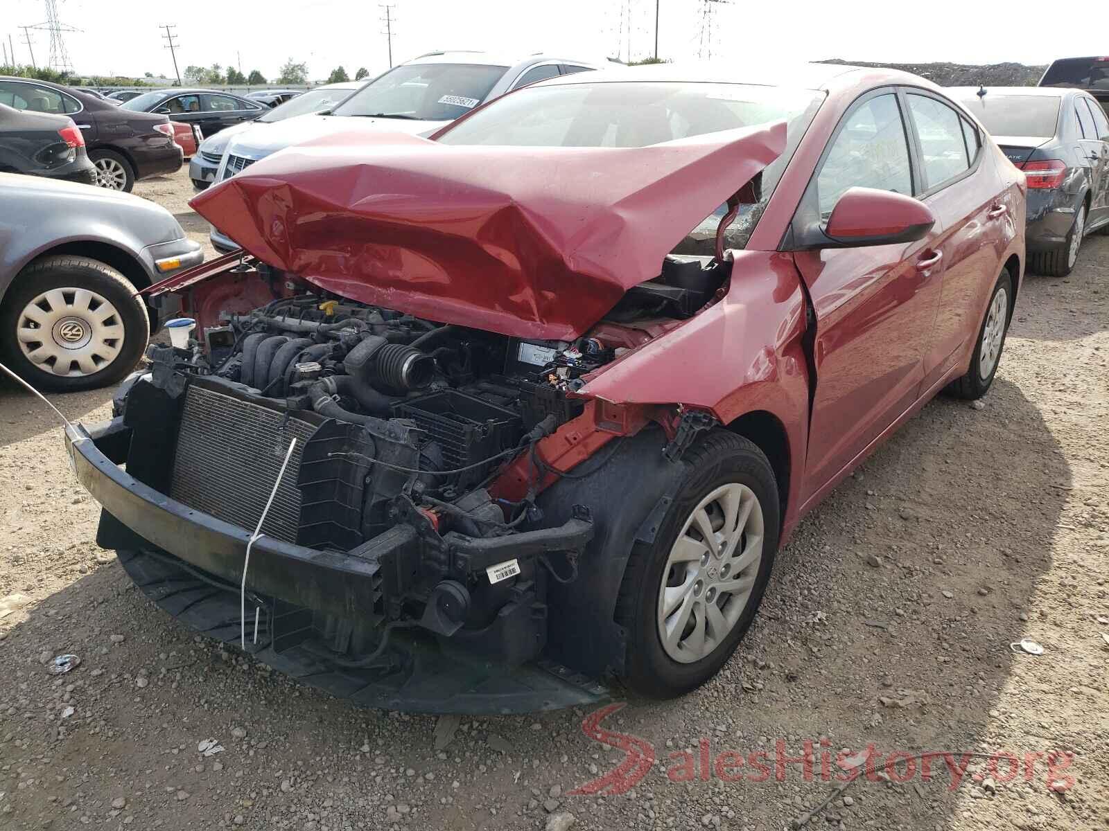 5NPD74LF6HH180975 2017 HYUNDAI ELANTRA