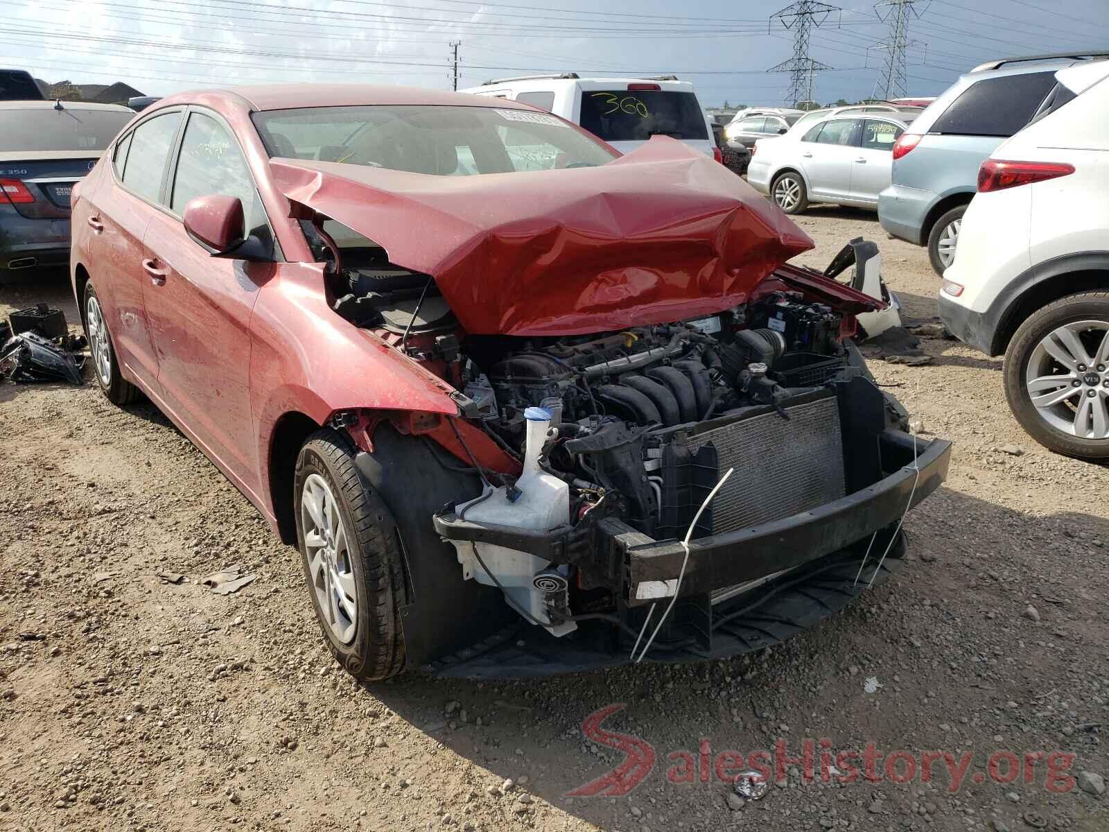 5NPD74LF6HH180975 2017 HYUNDAI ELANTRA