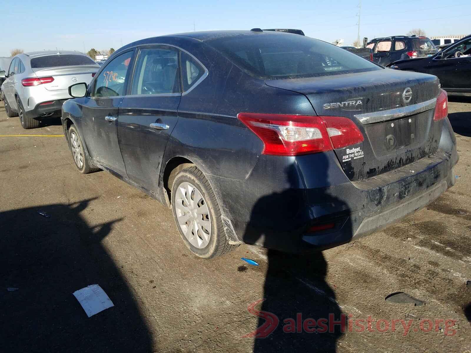 3N1AB7AP2GL671494 2016 NISSAN SENTRA