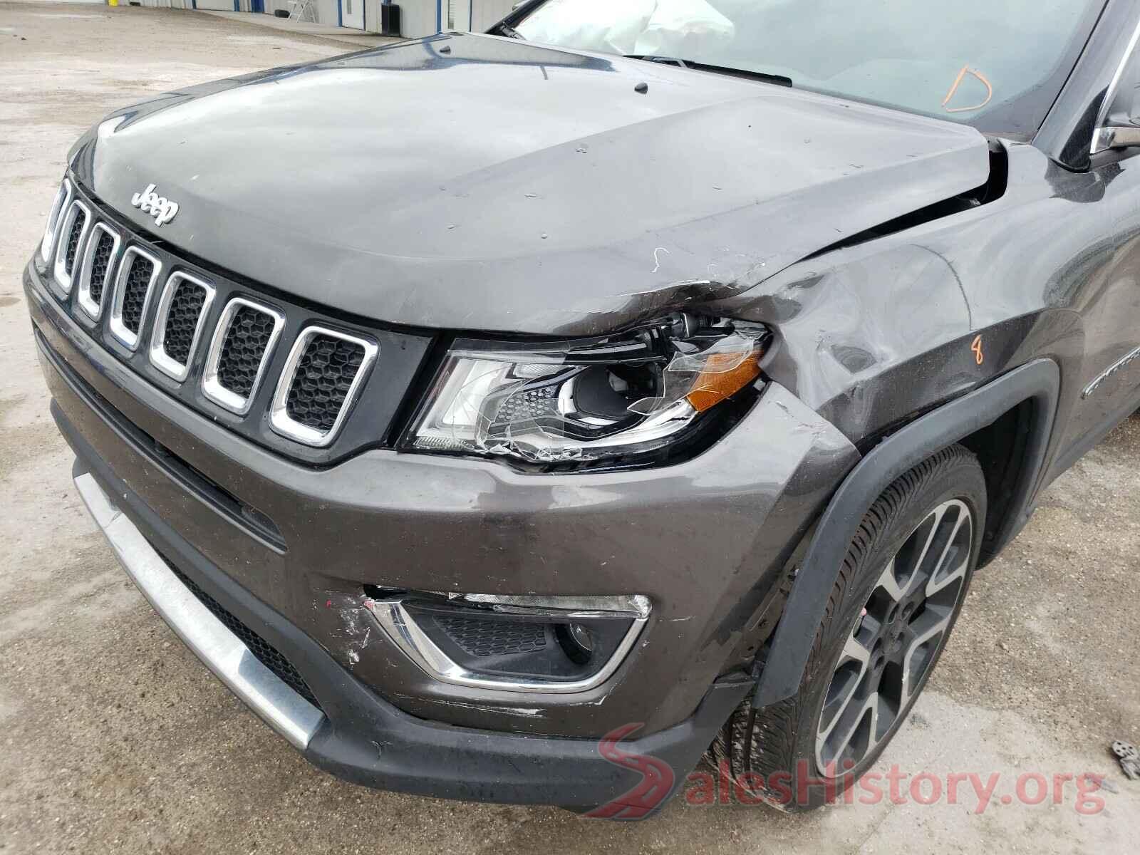 3C4NJCCB8KT636642 2019 JEEP COMPASS