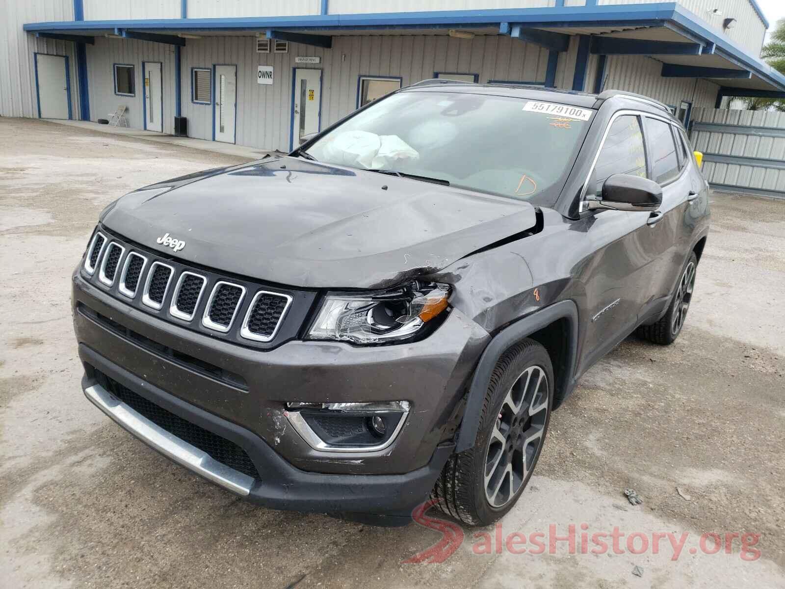 3C4NJCCB8KT636642 2019 JEEP COMPASS