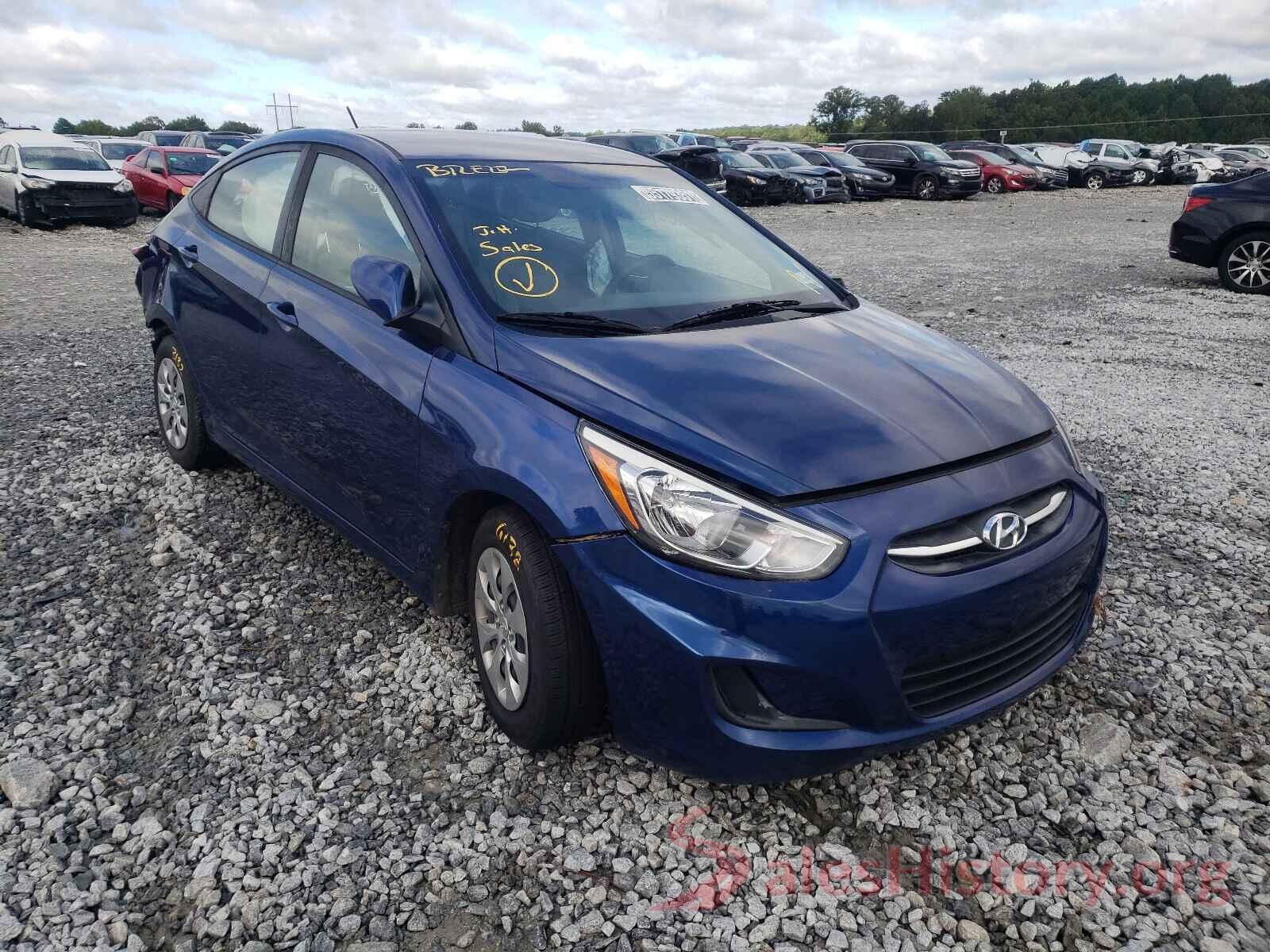 KMHCT4AE2HU316277 2017 HYUNDAI ACCENT