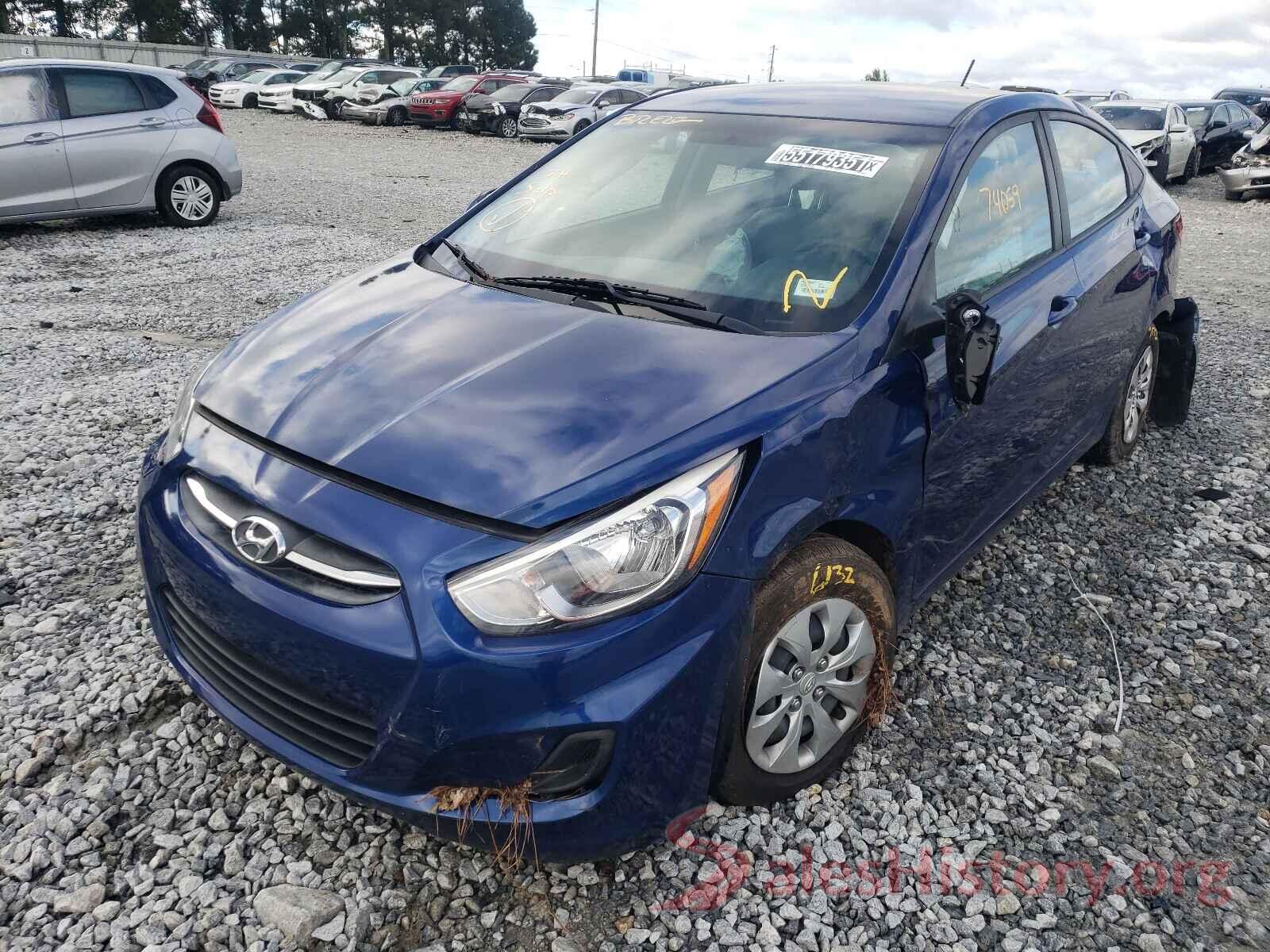 KMHCT4AE2HU316277 2017 HYUNDAI ACCENT