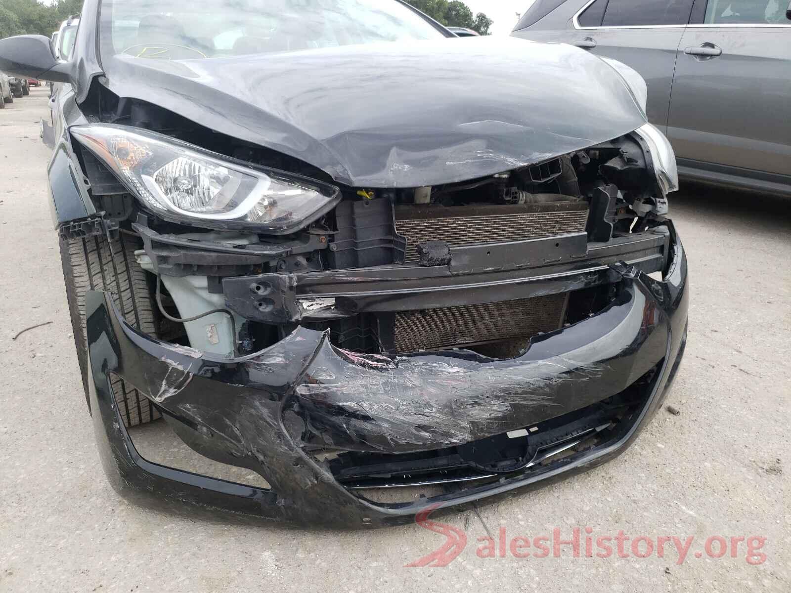 5NPDH4AE1GH788473 2016 HYUNDAI ELANTRA