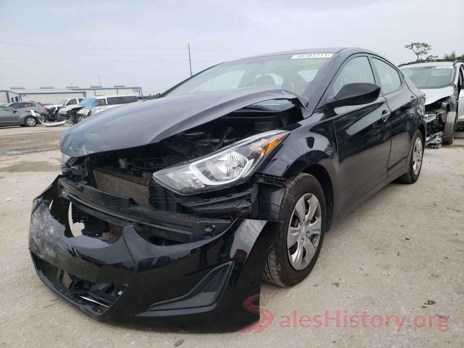 5NPDH4AE1GH788473 2016 HYUNDAI ELANTRA