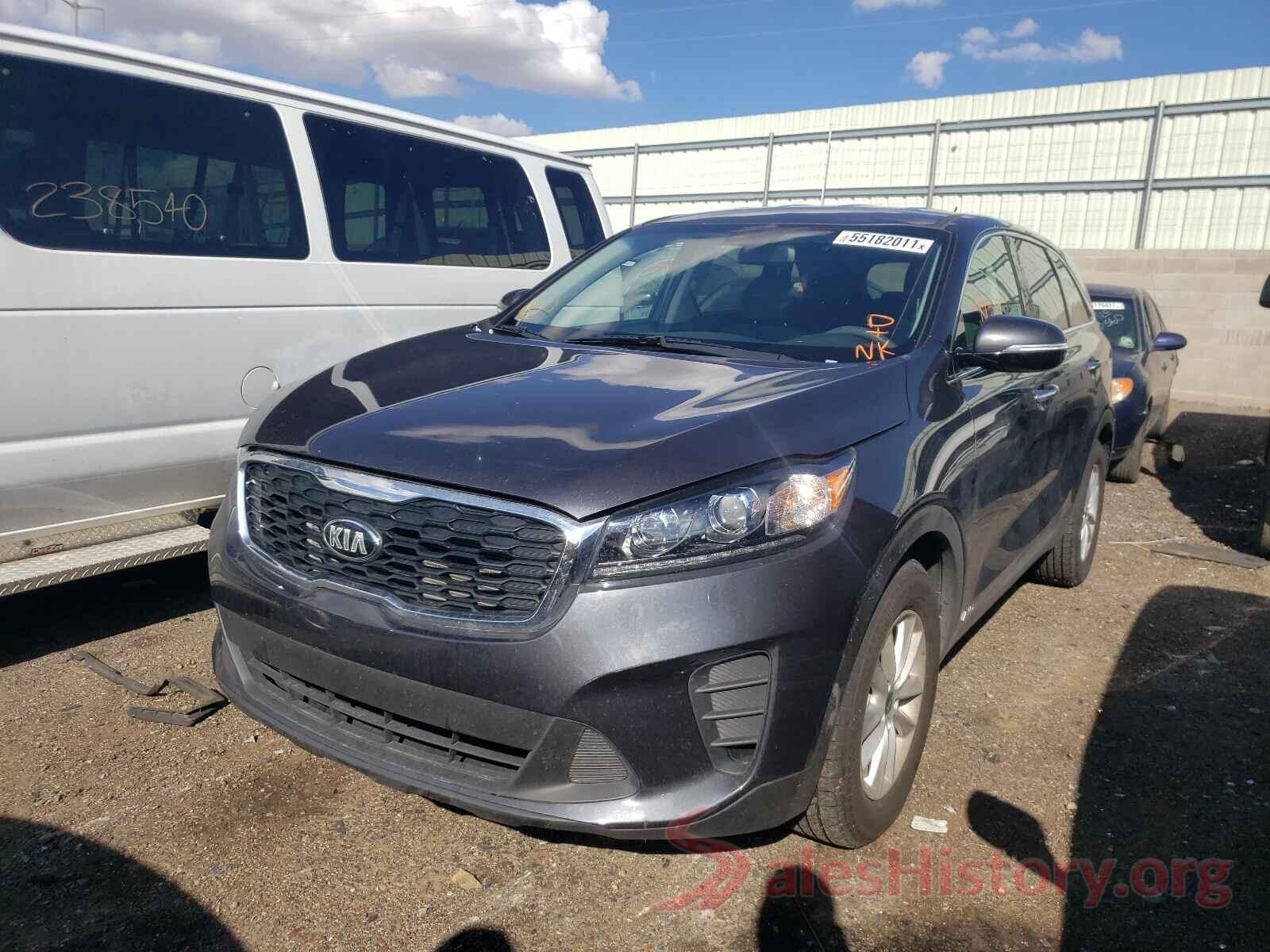 5XYPGDA50KG546192 2019 KIA SORENTO