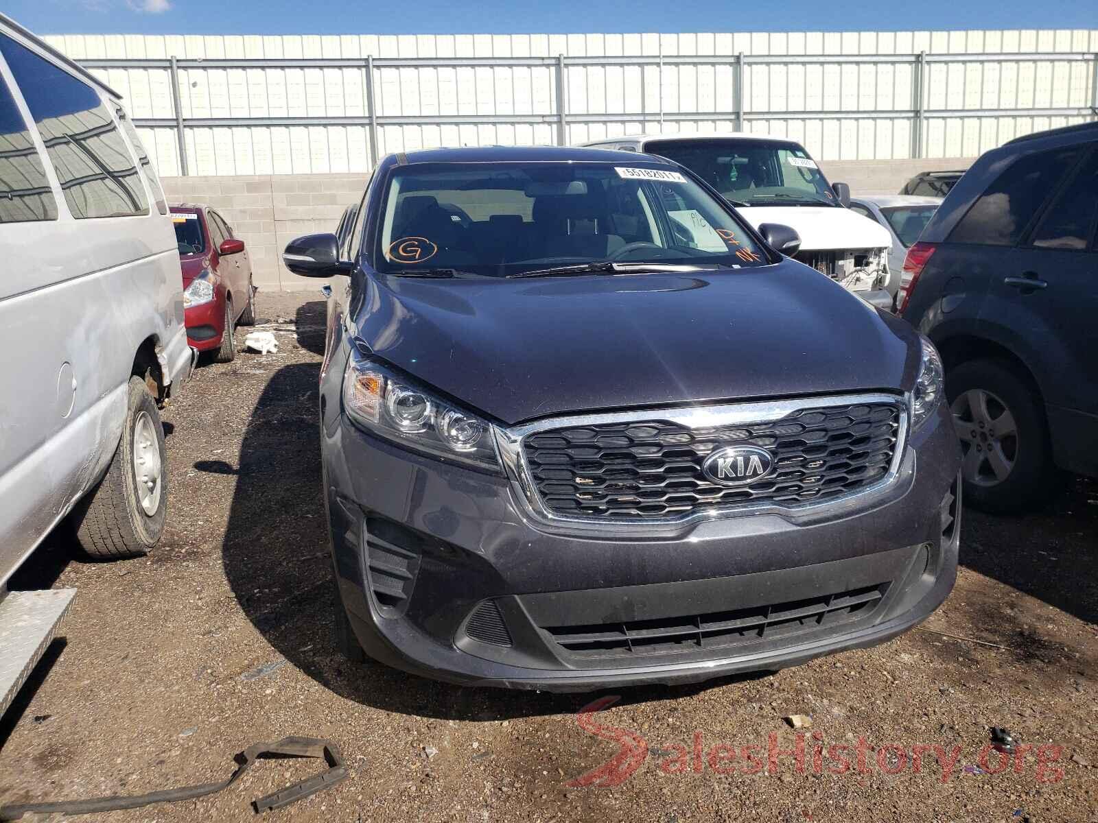 5XYPGDA50KG546192 2019 KIA SORENTO