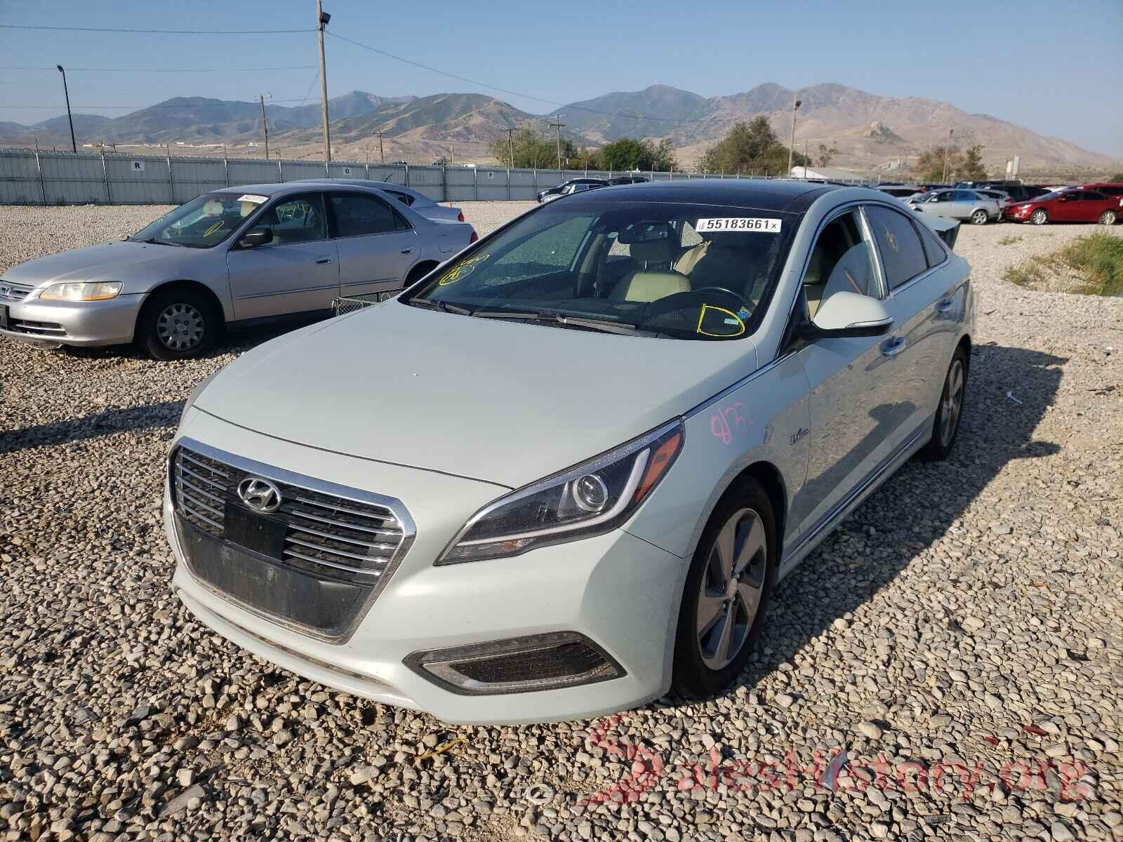 KMHE34L11GA009914 2016 HYUNDAI SONATA