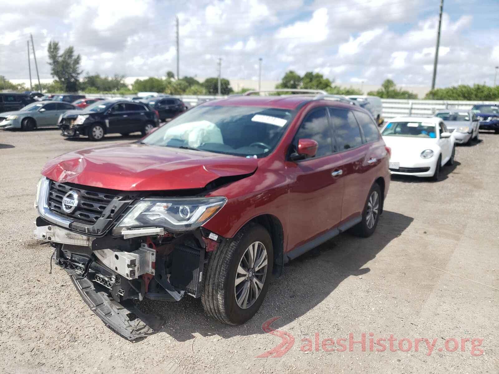 5N1DR2MN5HC639327 2017 NISSAN PATHFINDER