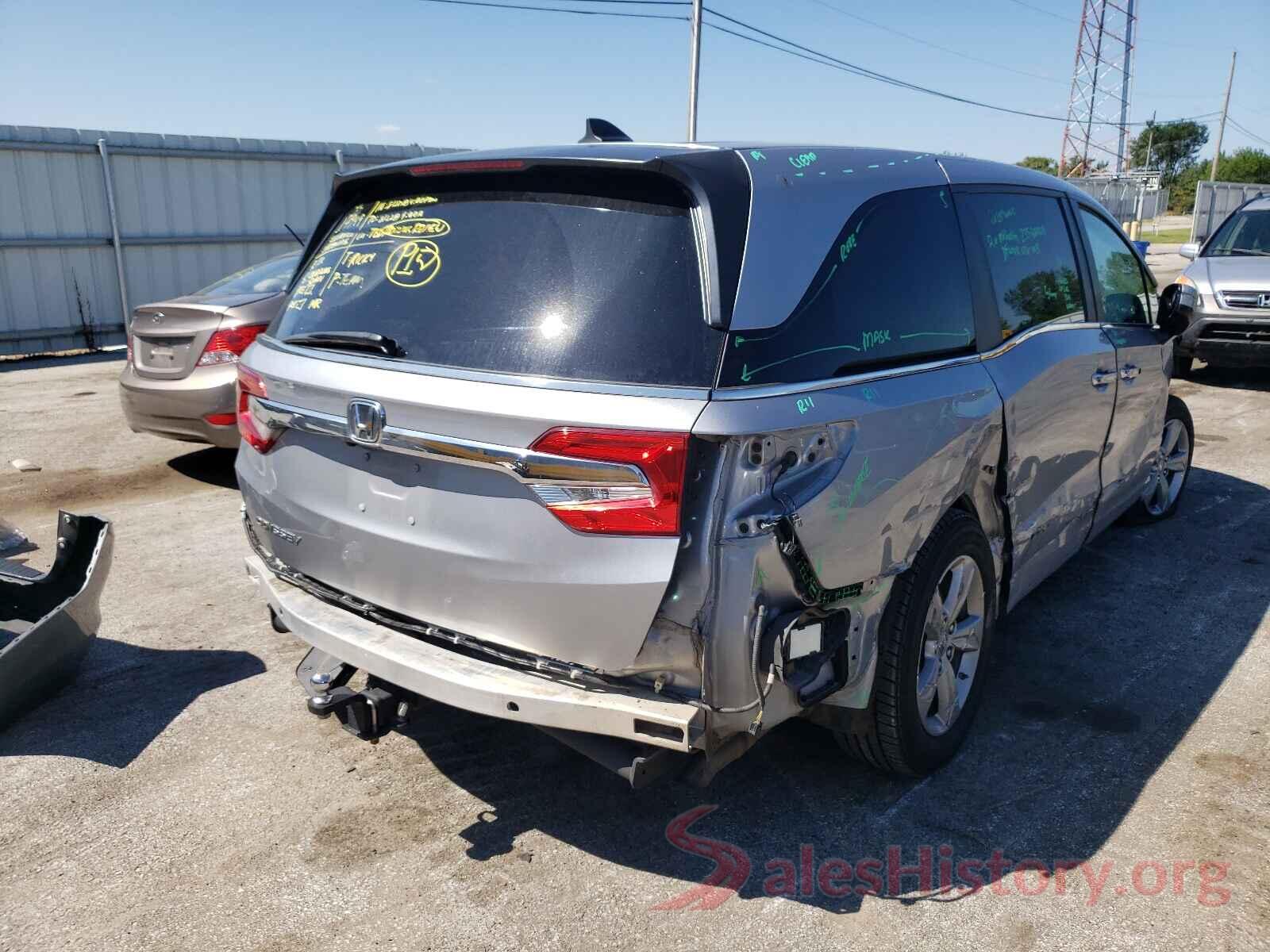 5FNRL6H78KB032170 2019 HONDA ODYSSEY