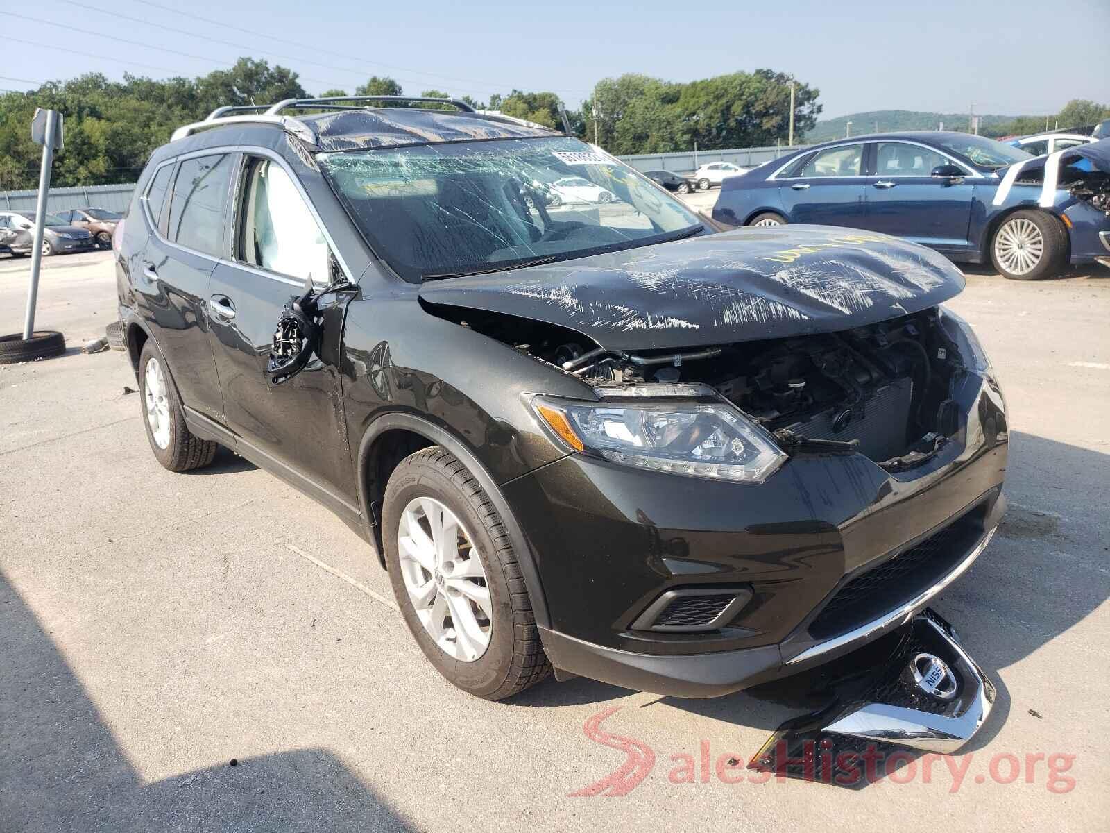 KNMAT2MTXGP688621 2016 NISSAN ROGUE