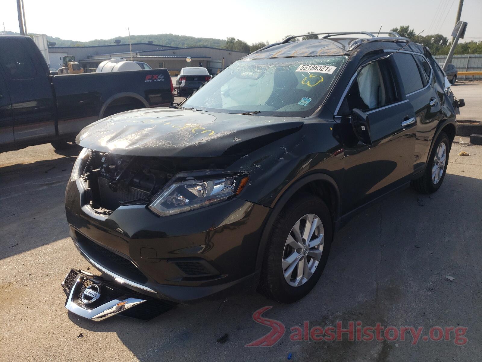 KNMAT2MTXGP688621 2016 NISSAN ROGUE