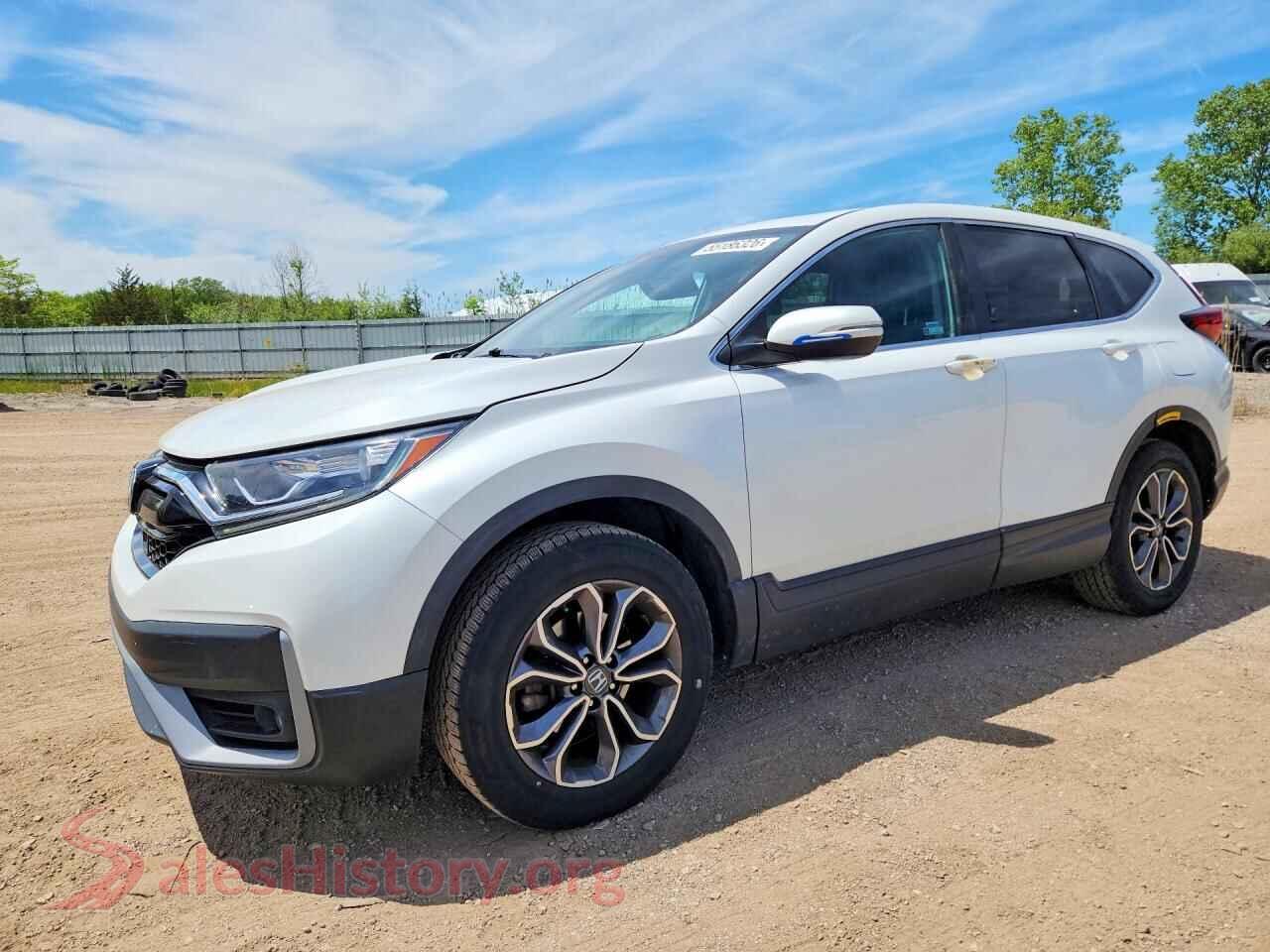 2021 HONDA CRV VIN 2HKRW2H59MH668776, auction photo