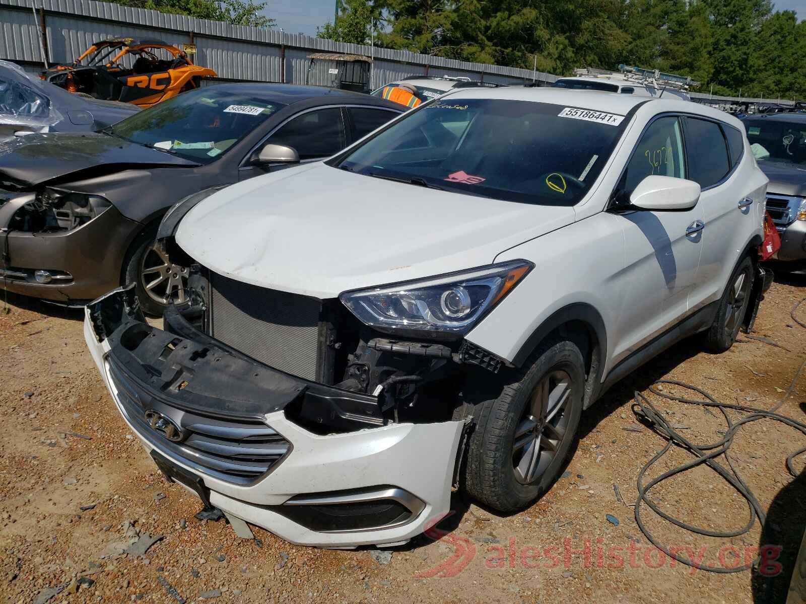 5NMZTDLB6JH093658 2018 HYUNDAI SANTA FE