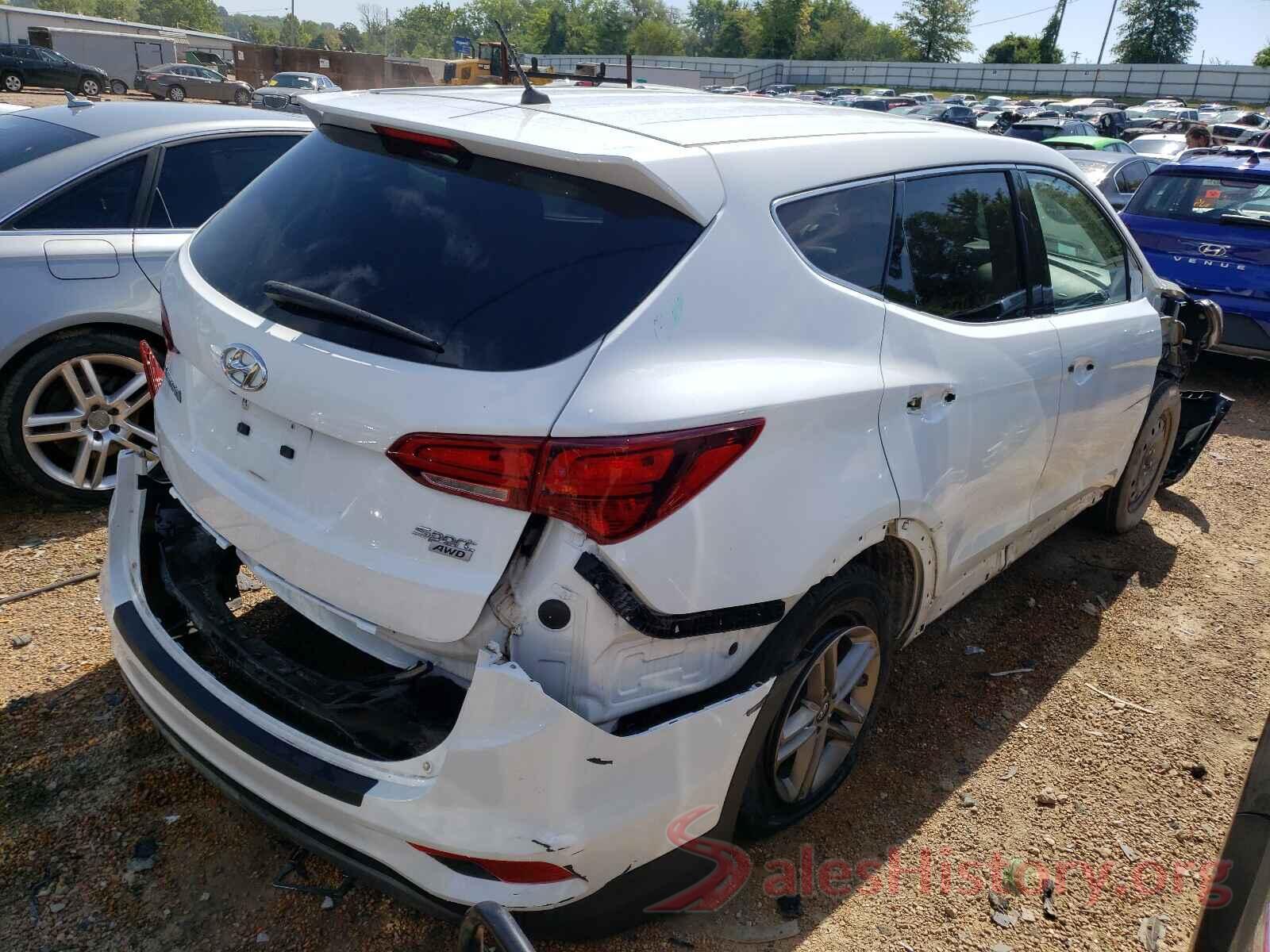 5NMZTDLB6JH093658 2018 HYUNDAI SANTA FE