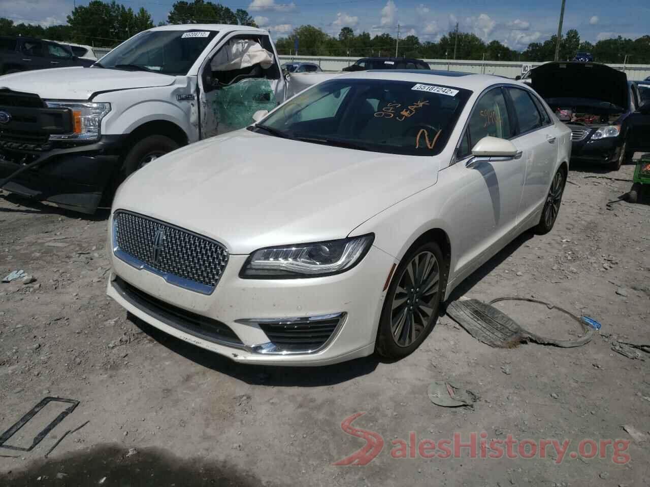 3LN6L5E98KR619384 2019 LINCOLN MKZ