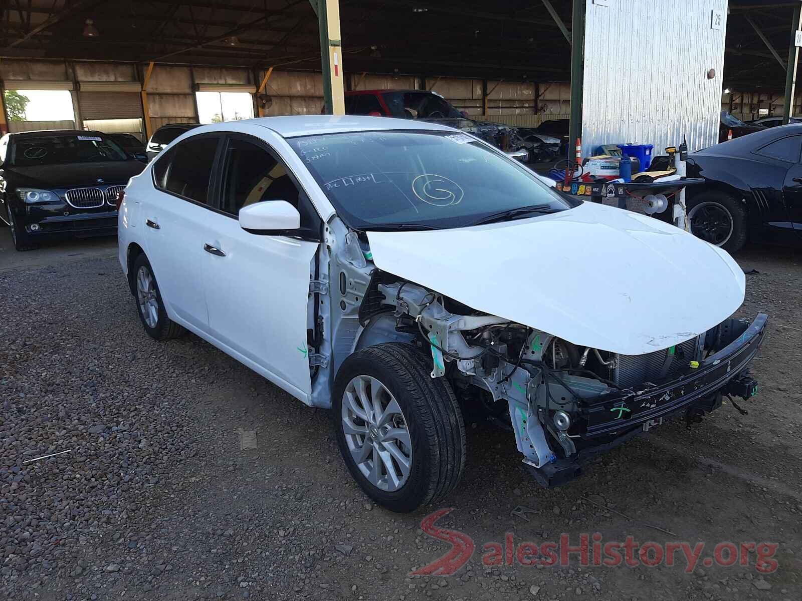 3N1AB7AP6KY389595 2019 NISSAN SENTRA