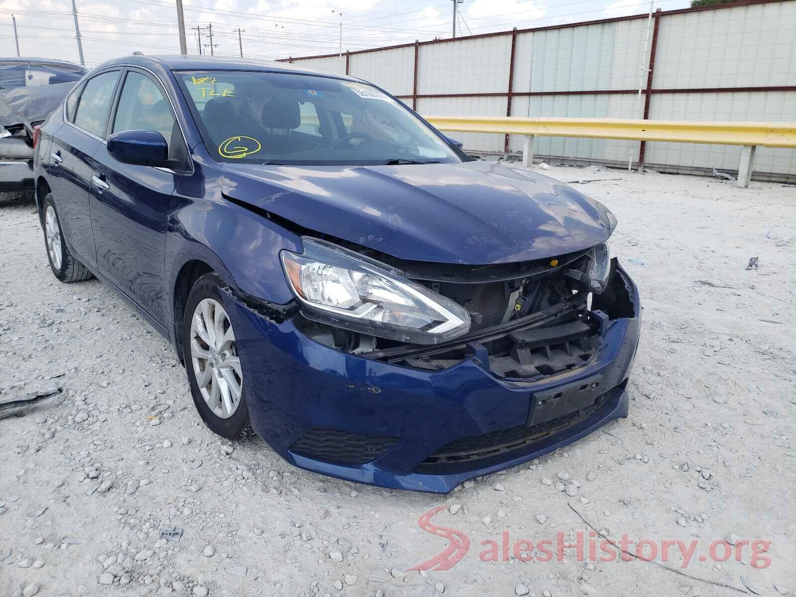 3N1AB7APXKL602691 2019 NISSAN SENTRA