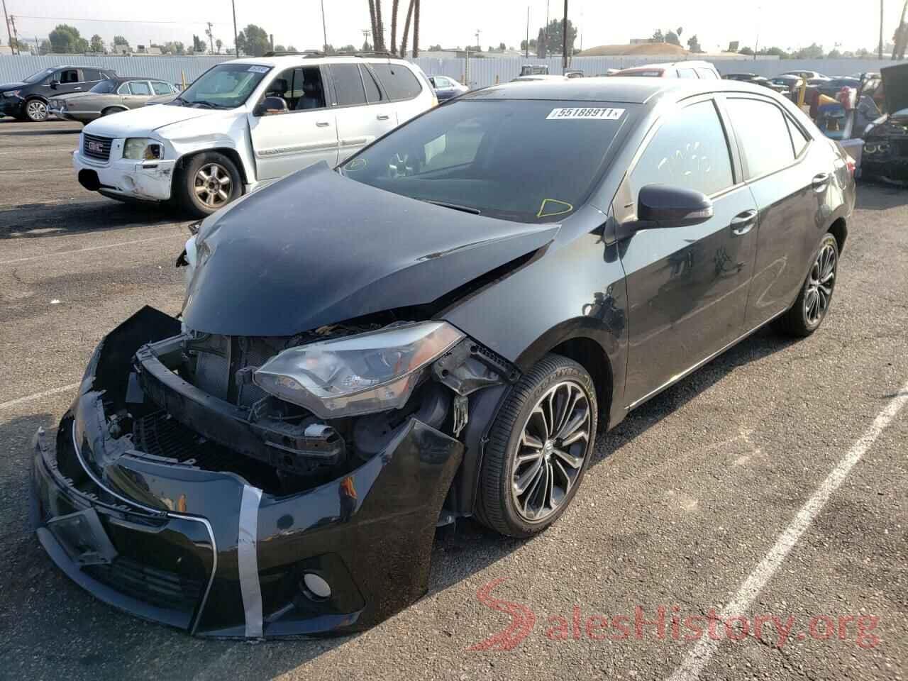 5YFBURHE7GP492334 2016 TOYOTA COROLLA