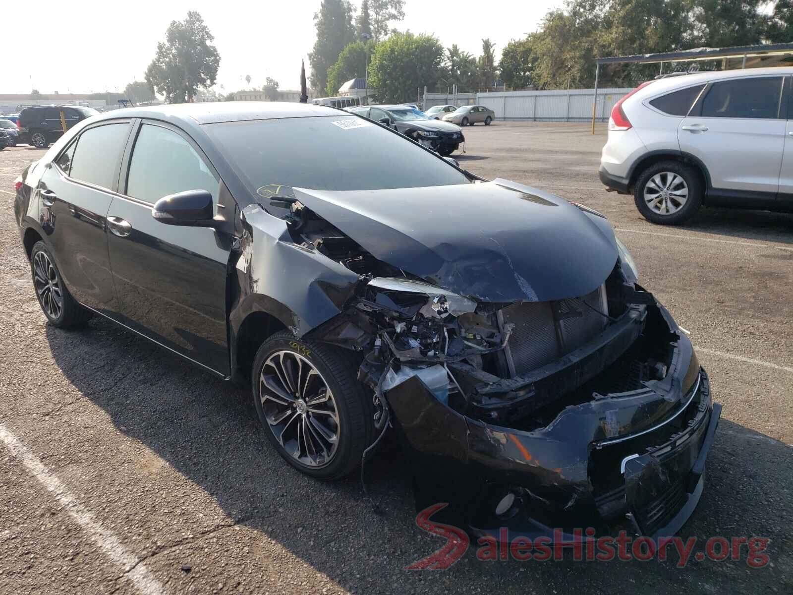 5YFBURHE7GP492334 2016 TOYOTA COROLLA