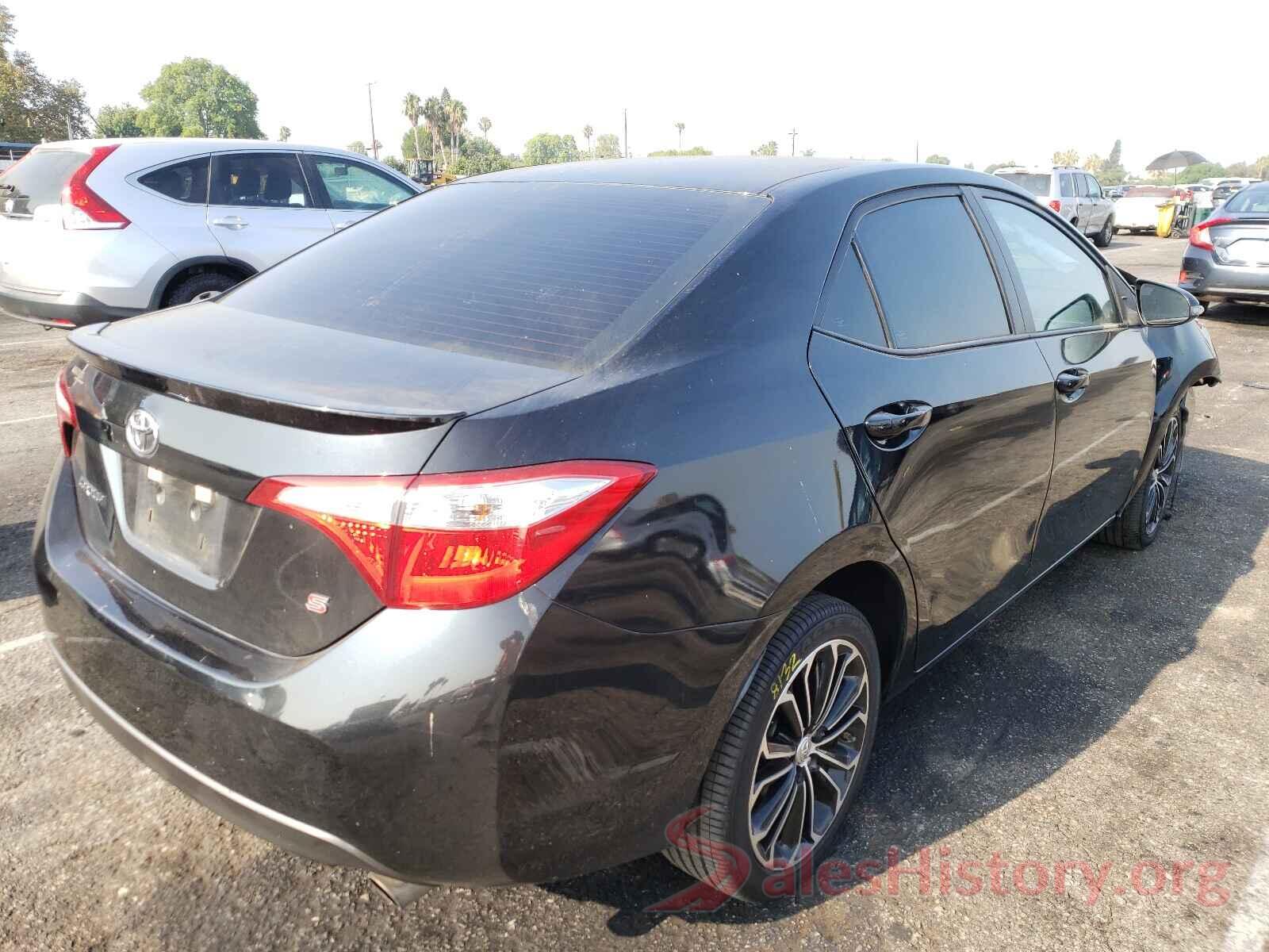 5YFBURHE7GP492334 2016 TOYOTA COROLLA