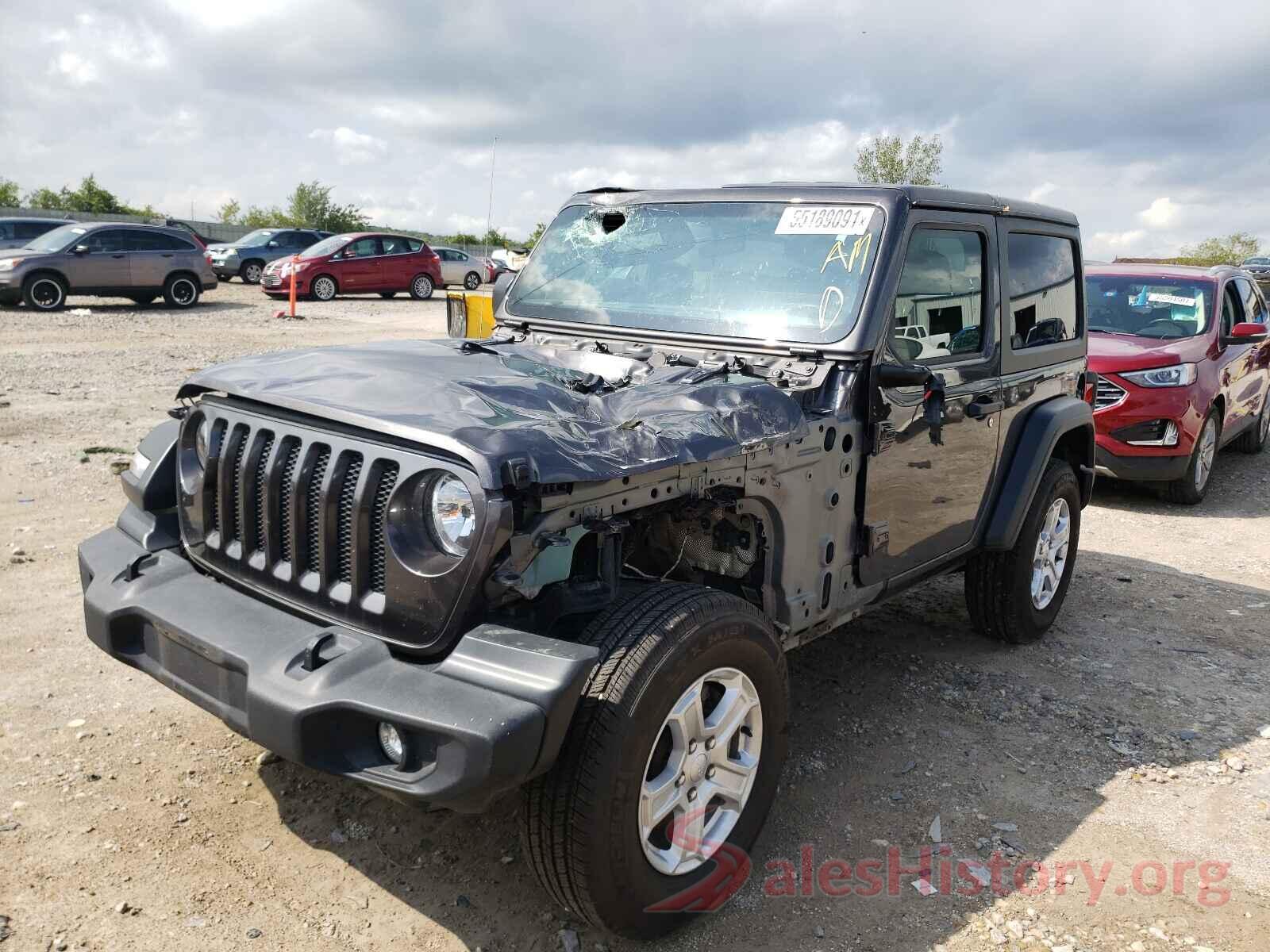 1C4GJXAG2KW639237 2019 JEEP WRANGLER