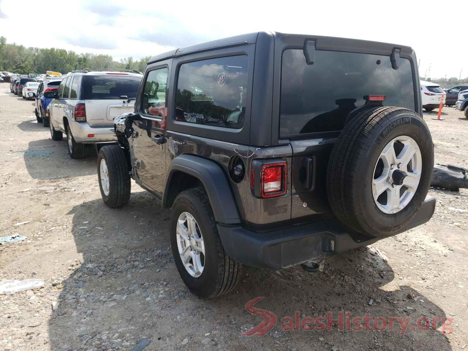 1C4GJXAG2KW639237 2019 JEEP WRANGLER